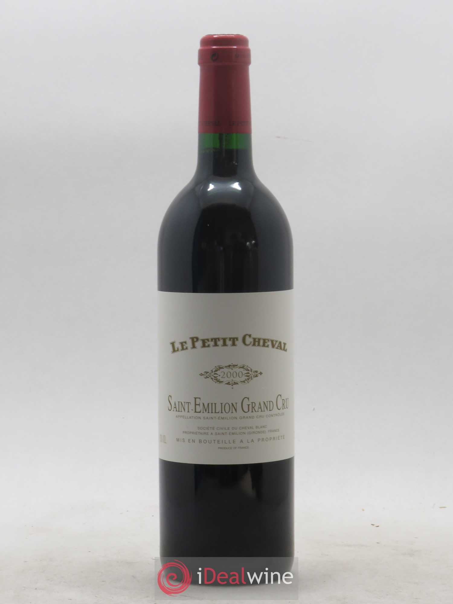 Le Petit Cheval Second Vin 2000 - Lot de 1 bouteille - 0