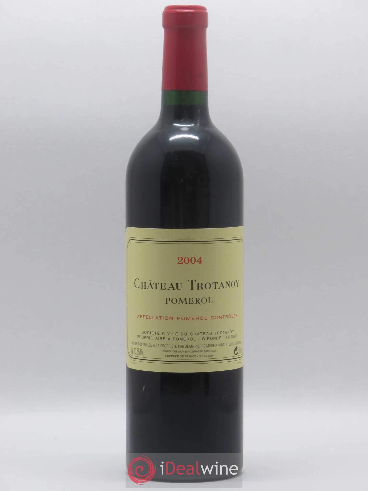 Château Trotanoy 2004 - Lot de 1 bouteille - 0