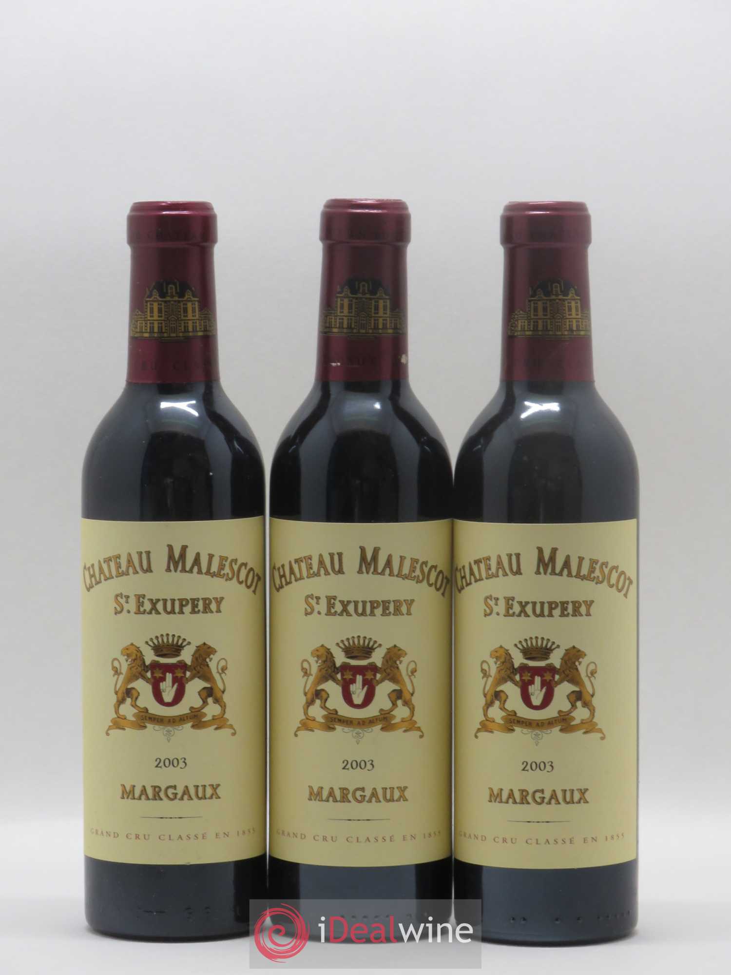 Château Malescot Saint-Exupéry 3ème Grand Cru Classé 2003 - Lot de 24 demi bouteilles - 3