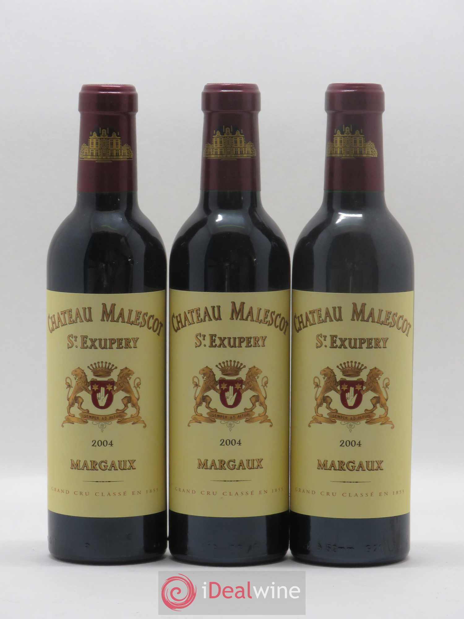 Château Malescot Saint-Exupéry 3ème Grand Cru Classé 2004 - Lot de 24 demi bouteilles - 1