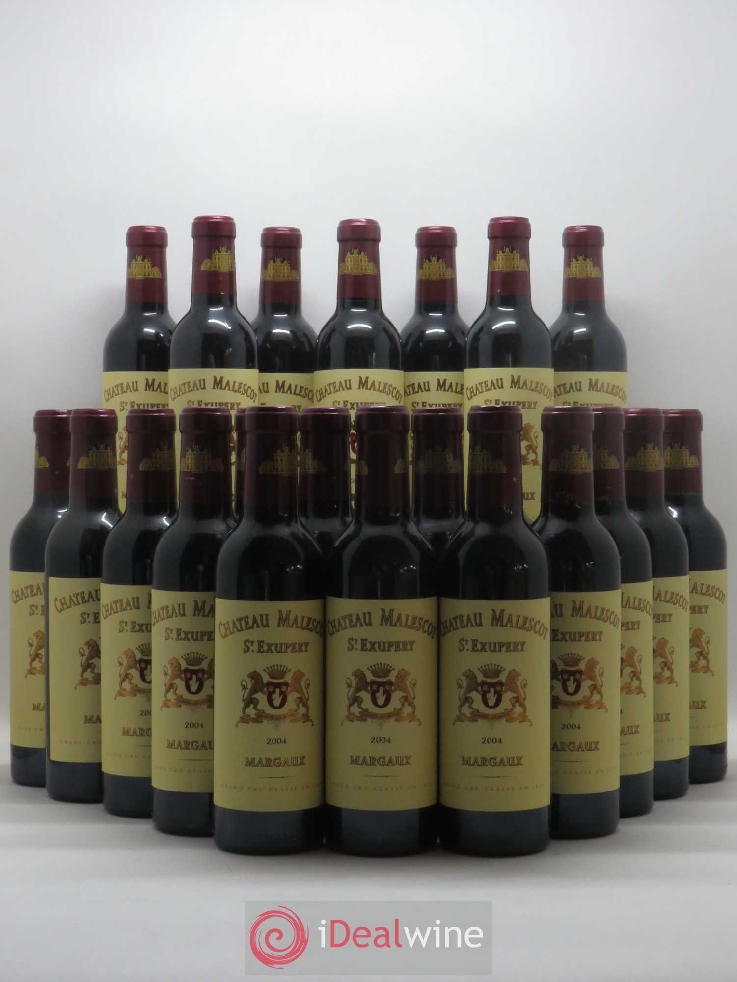 Château Malescot Saint-Exupéry 3ème Grand Cru Classé 2004 - Lot de 24 demi bouteilles - 0