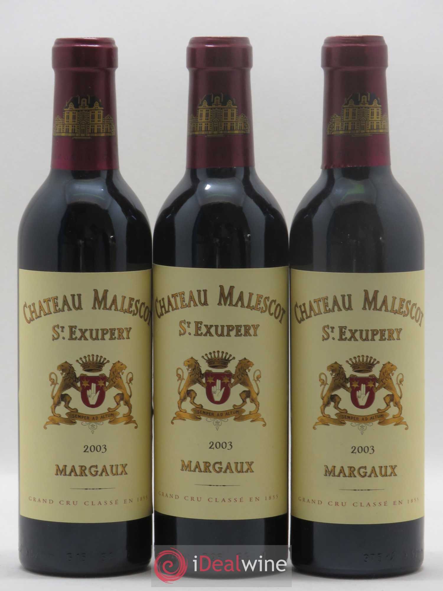 Château Malescot Saint-Exupéry 3ème Grand Cru Classé 2003 - Lot de 24 demi bouteilles - 2