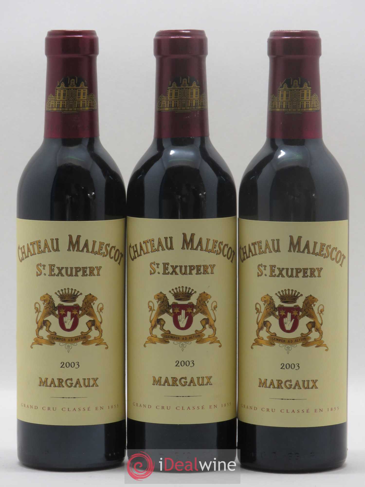 Château Malescot Saint-Exupéry 3ème Grand Cru Classé 2003 - Lot de 24 demi bouteilles - 6