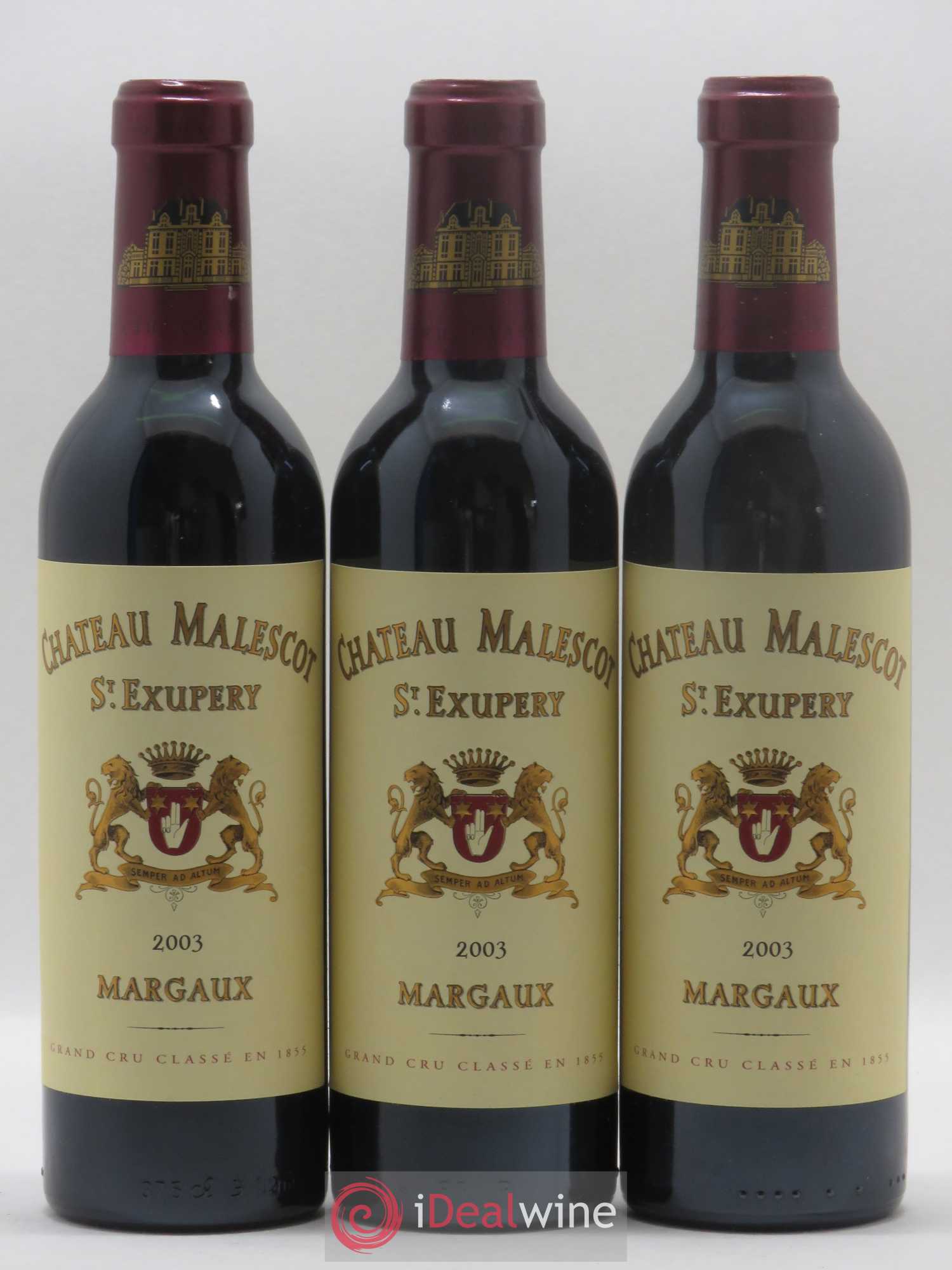 Château Malescot Saint-Exupéry 3ème Grand Cru Classé 2003 - Lot de 24 demi bouteilles - 7