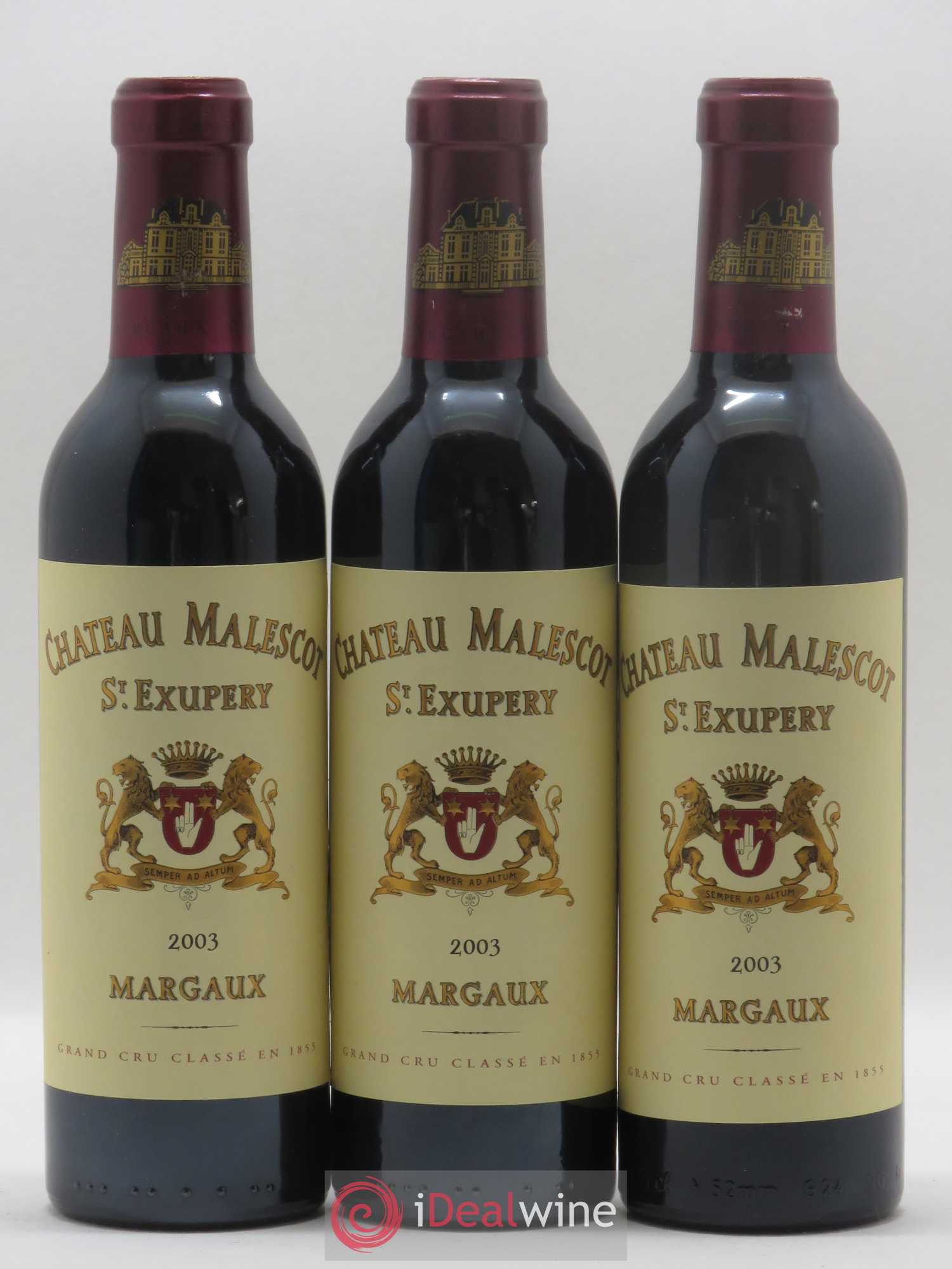 Château Malescot Saint-Exupéry 3ème Grand Cru Classé 2003 - Lot de 24 demi bouteilles - 8