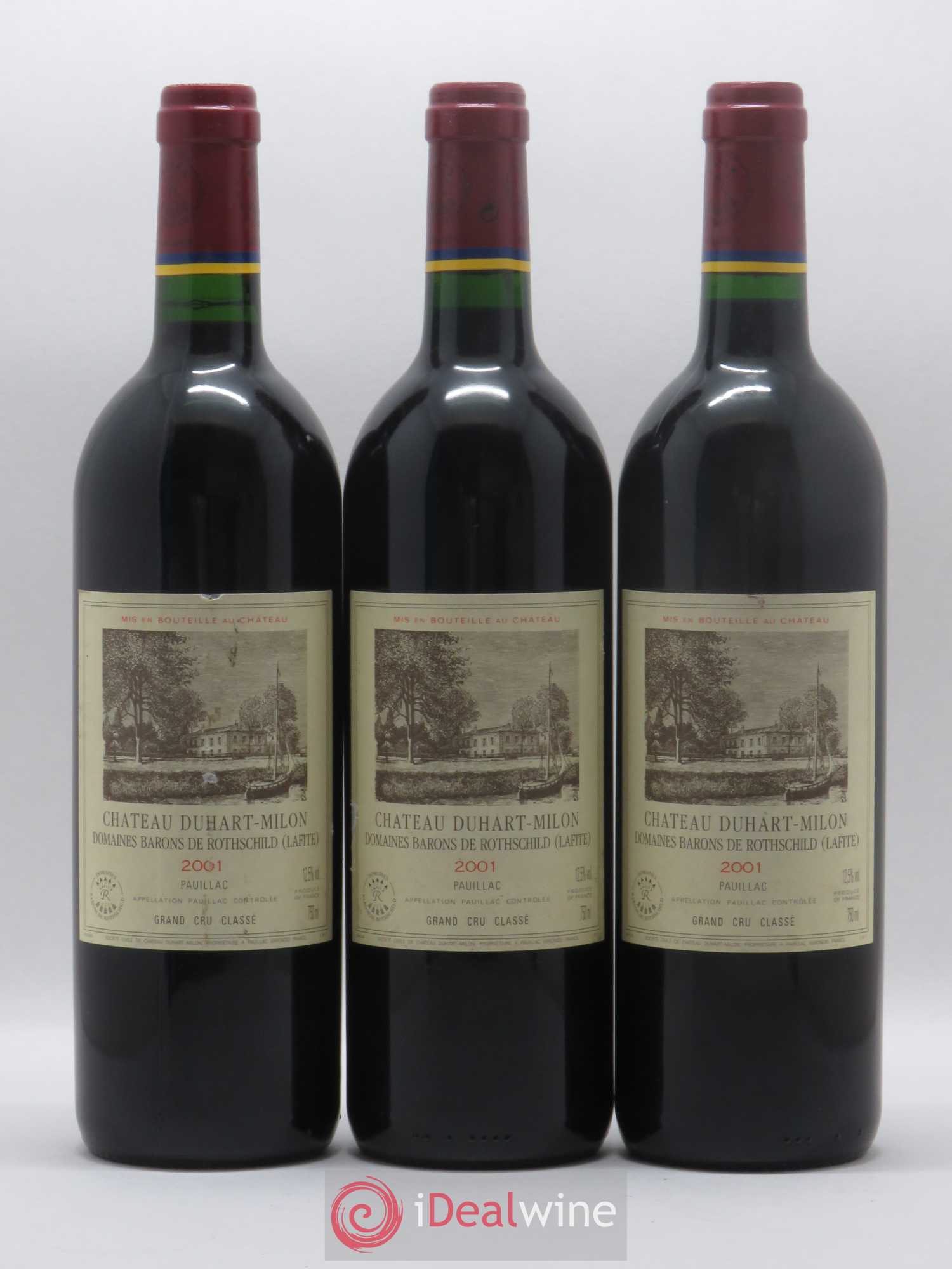 Château Duhart-Milon 4ème Grand Cru Classé 2001 - Lot de 6 bouteilles - 2
