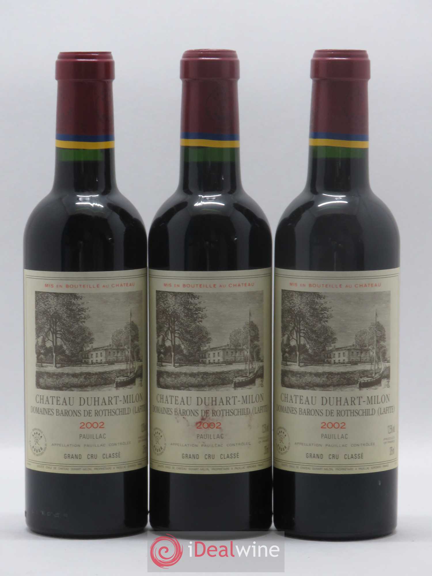 Château Duhart-Milon 4ème Grand Cru Classé 2002 - Lot de 24 demi bouteilles - 5