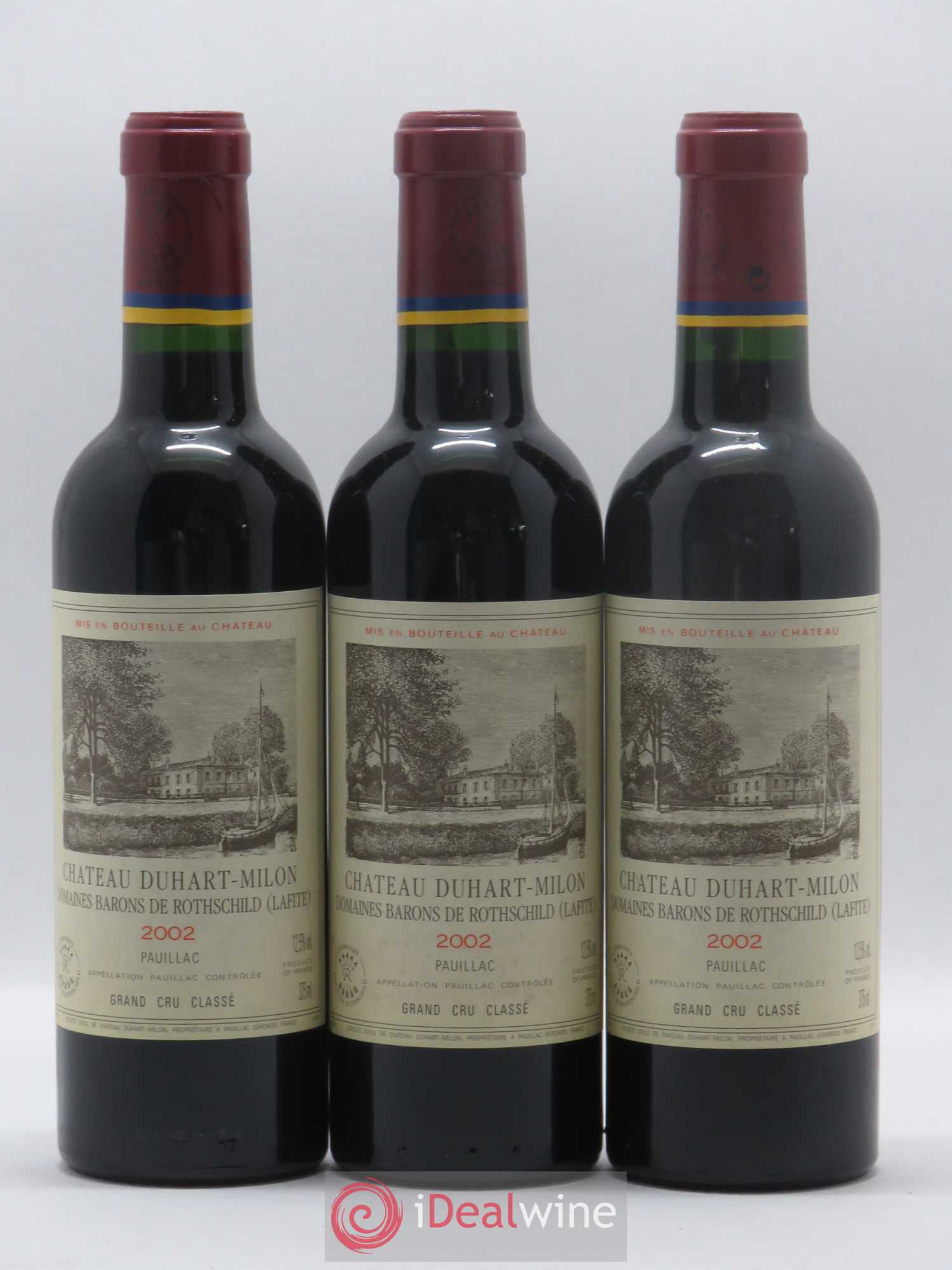 Château Duhart-Milon 4ème Grand Cru Classé 2002 - Lot de 24 demi bouteilles - 7