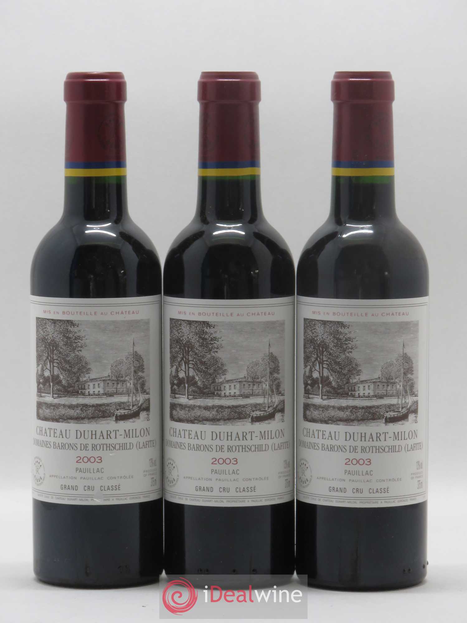 Château Duhart-Milon 4ème Grand Cru Classé 2003 - Lot de 24 demi bouteilles - 5