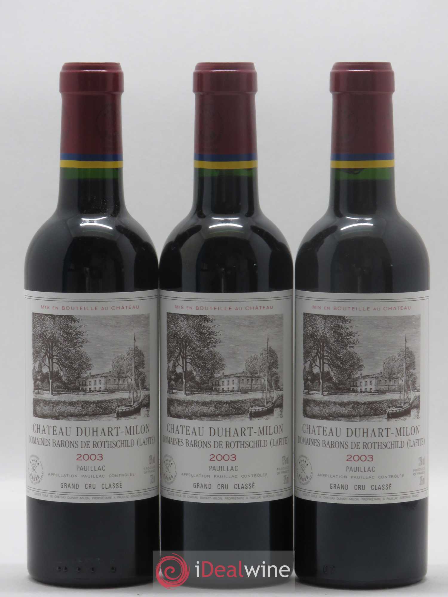 Château Duhart-Milon 4ème Grand Cru Classé 2003 - Lot de 24 demi bouteilles - 5