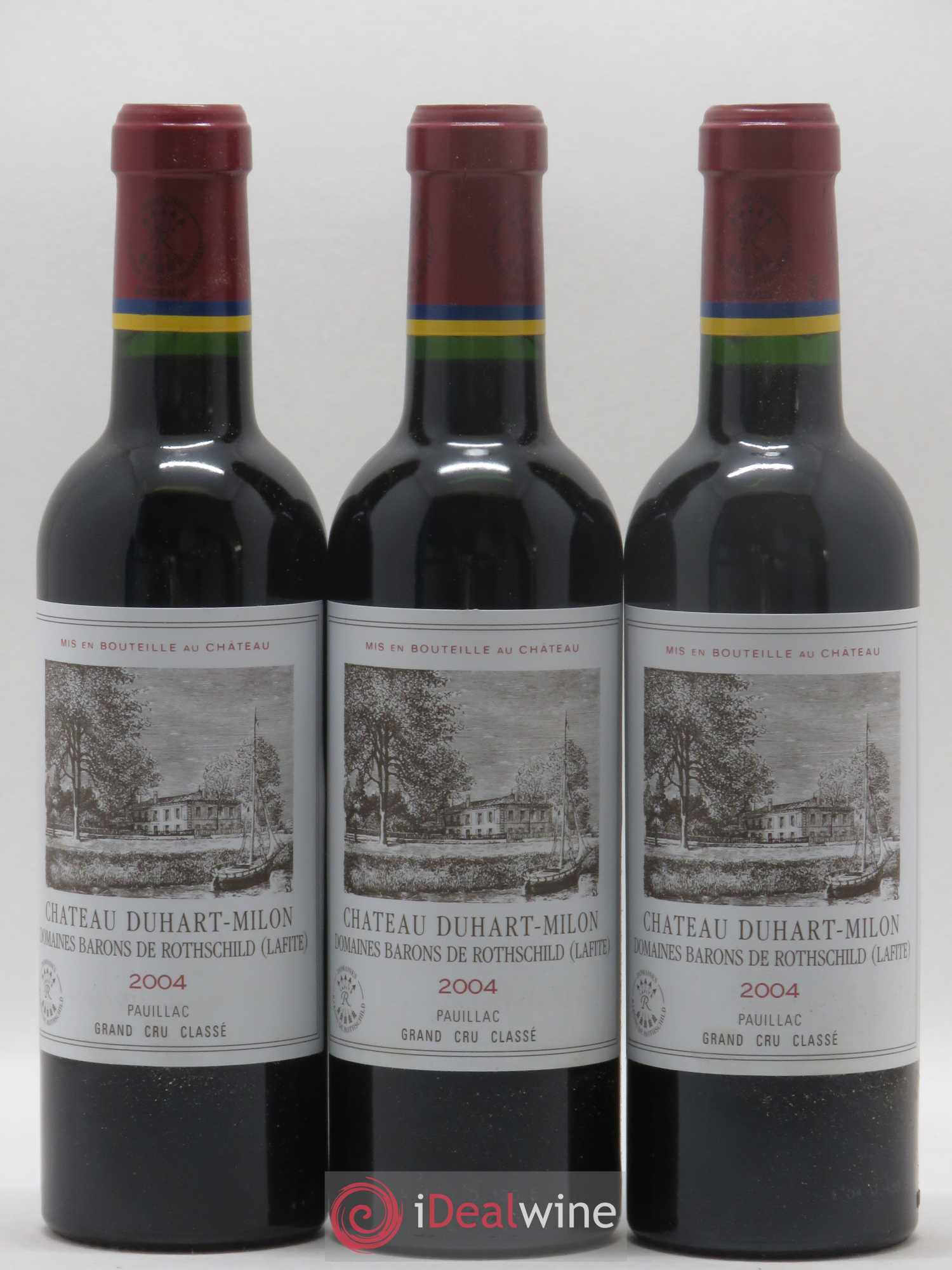 Château Duhart-Milon 4ème Grand Cru Classé 2004 - Lot de 24 demi bouteilles - 2