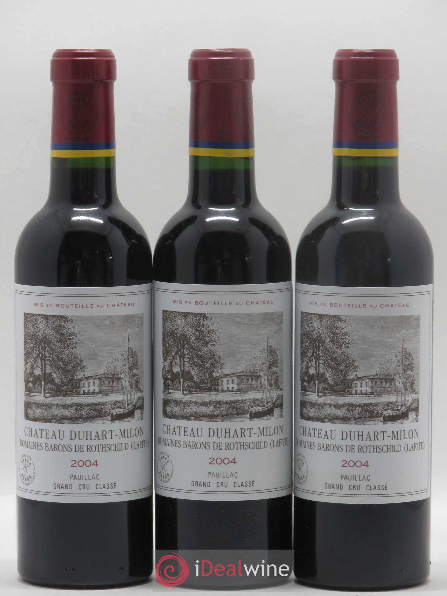 Château Duhart-Milon 4ème Grand Cru Classé 2004 - Lot de 24 demi bouteilles - 4