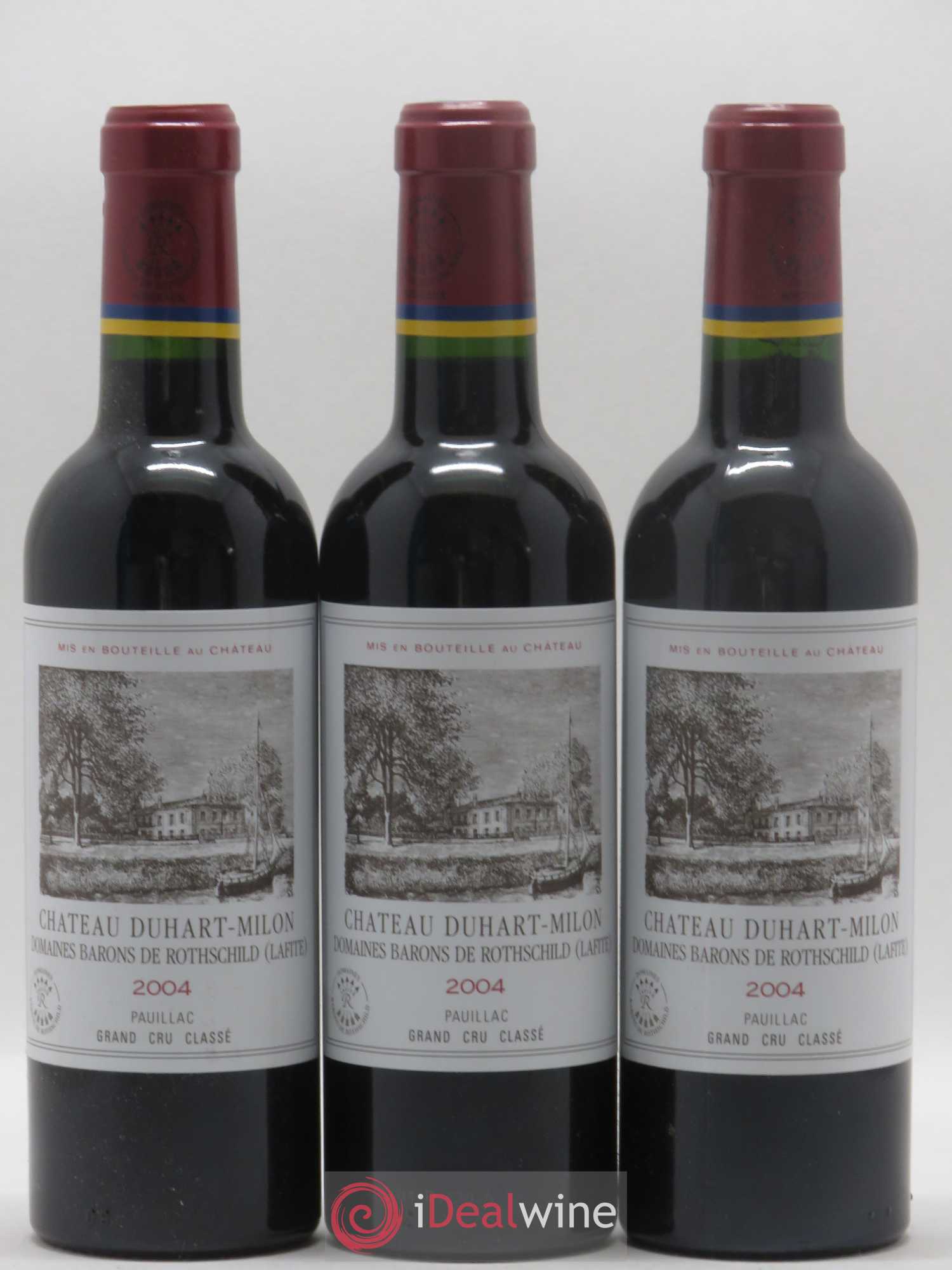 Château Duhart-Milon 4ème Grand Cru Classé 2004 - Lot de 24 demi bouteilles - 6