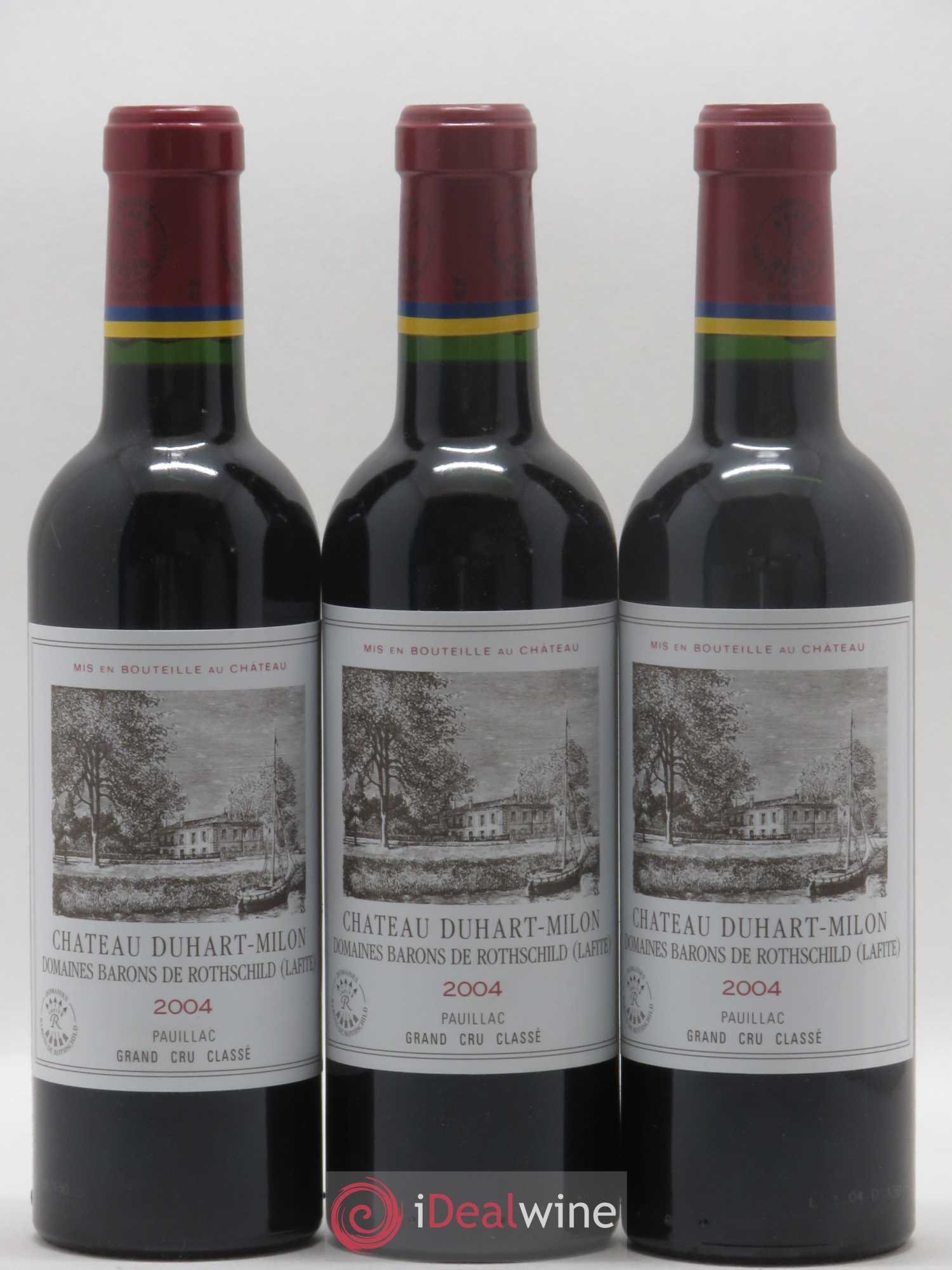 Château Duhart-Milon 4ème Grand Cru Classé 2004 - Lot de 24 demi bouteilles - 8