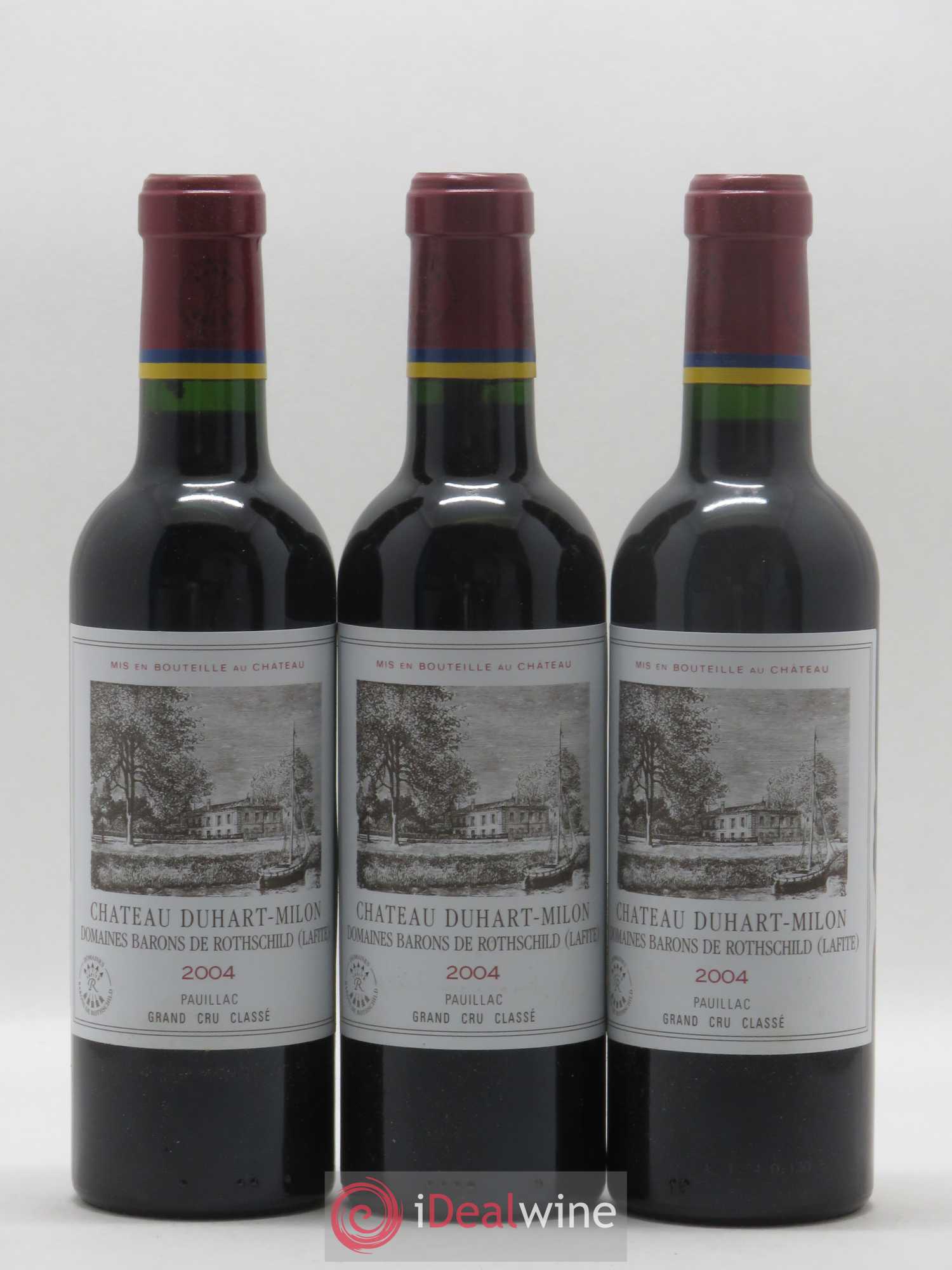 Château Duhart-Milon 4ème Grand Cru Classé 2004 - Lot de 24 demi bouteilles - 2