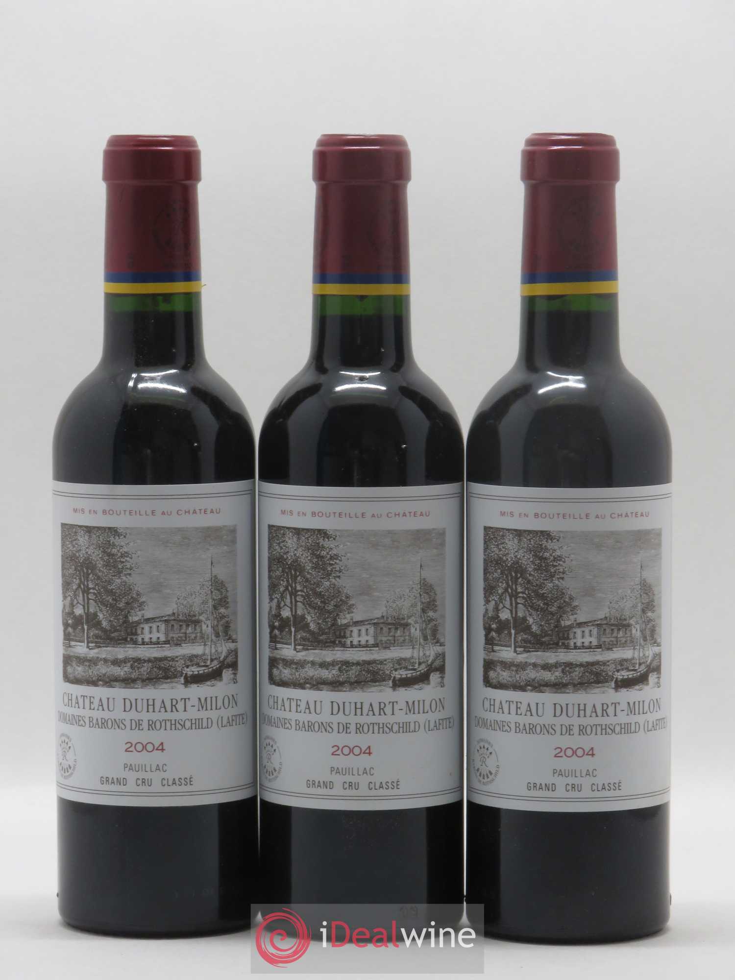 Château Duhart-Milon 4ème Grand Cru Classé 2004 - Lot de 24 demi bouteilles - 4