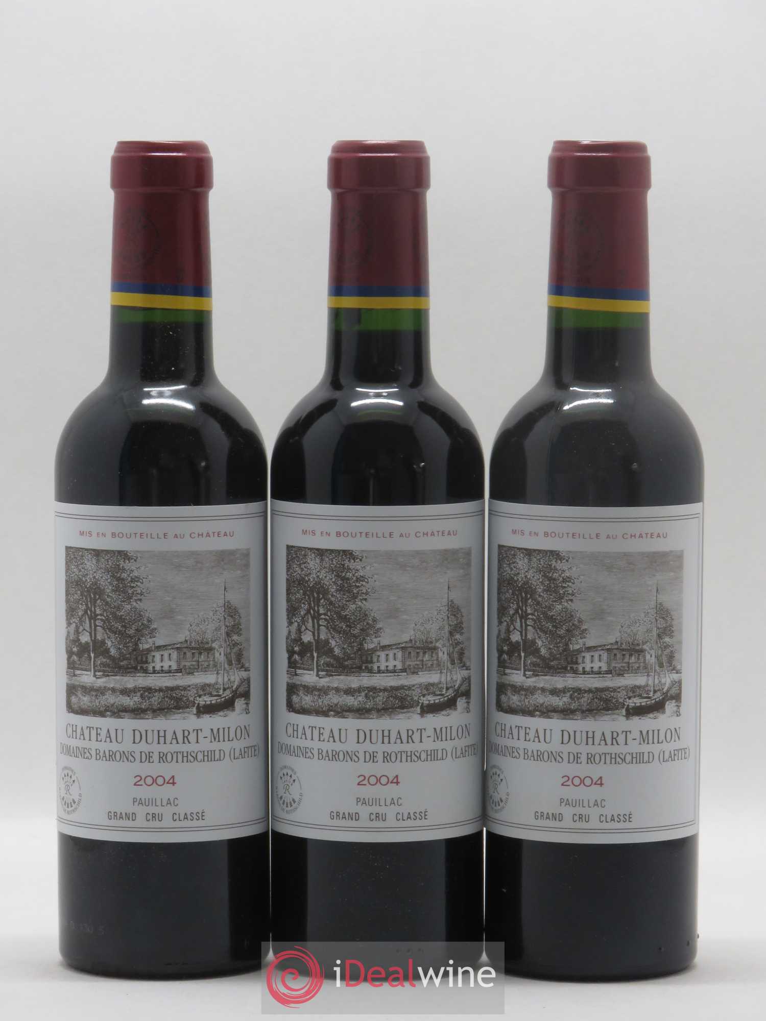 Château Duhart-Milon 4ème Grand Cru Classé 2004 - Lot de 24 demi bouteilles - 6