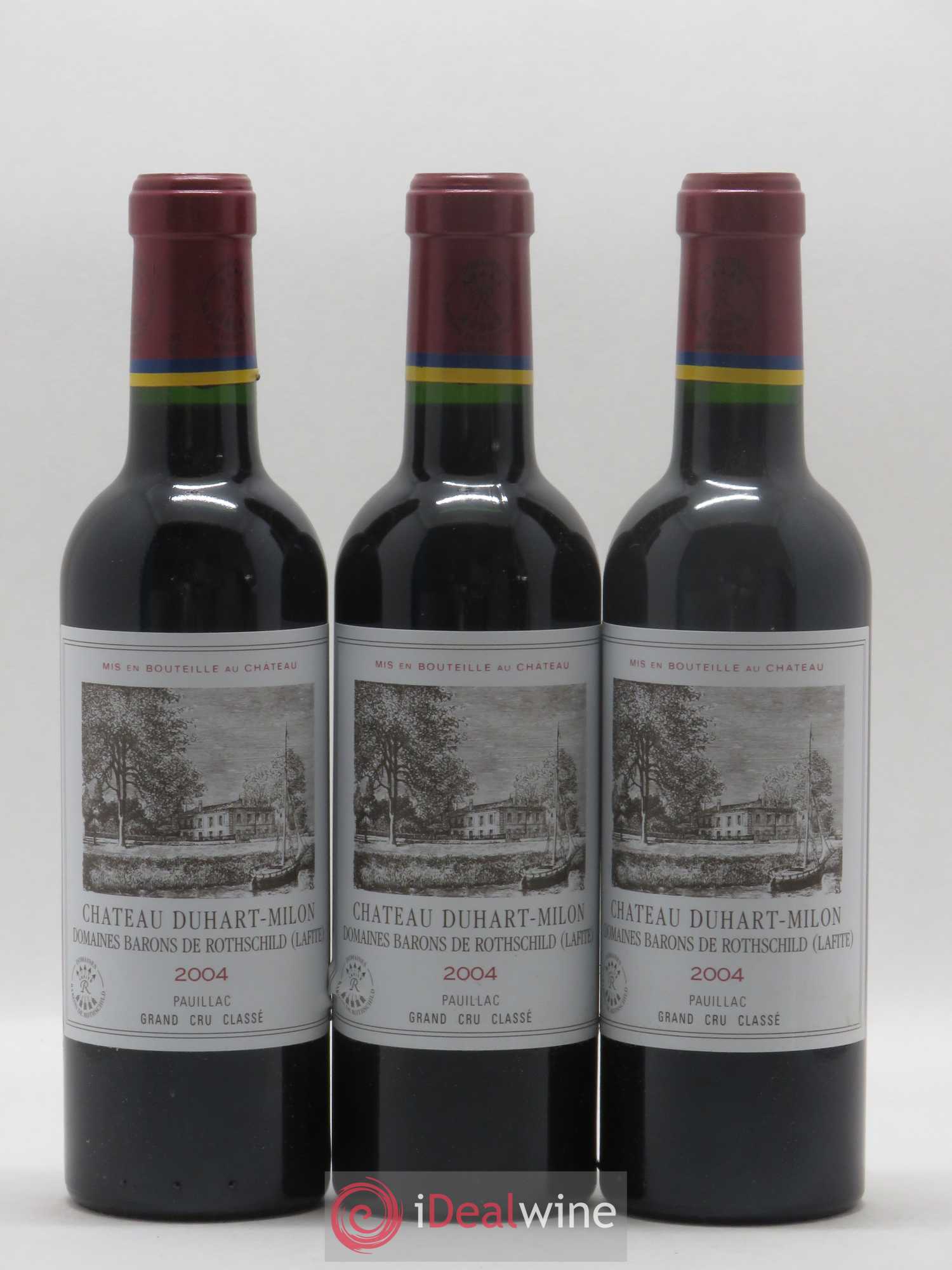 Château Duhart-Milon 4ème Grand Cru Classé 2004 - Lot de 24 demi bouteilles - 8