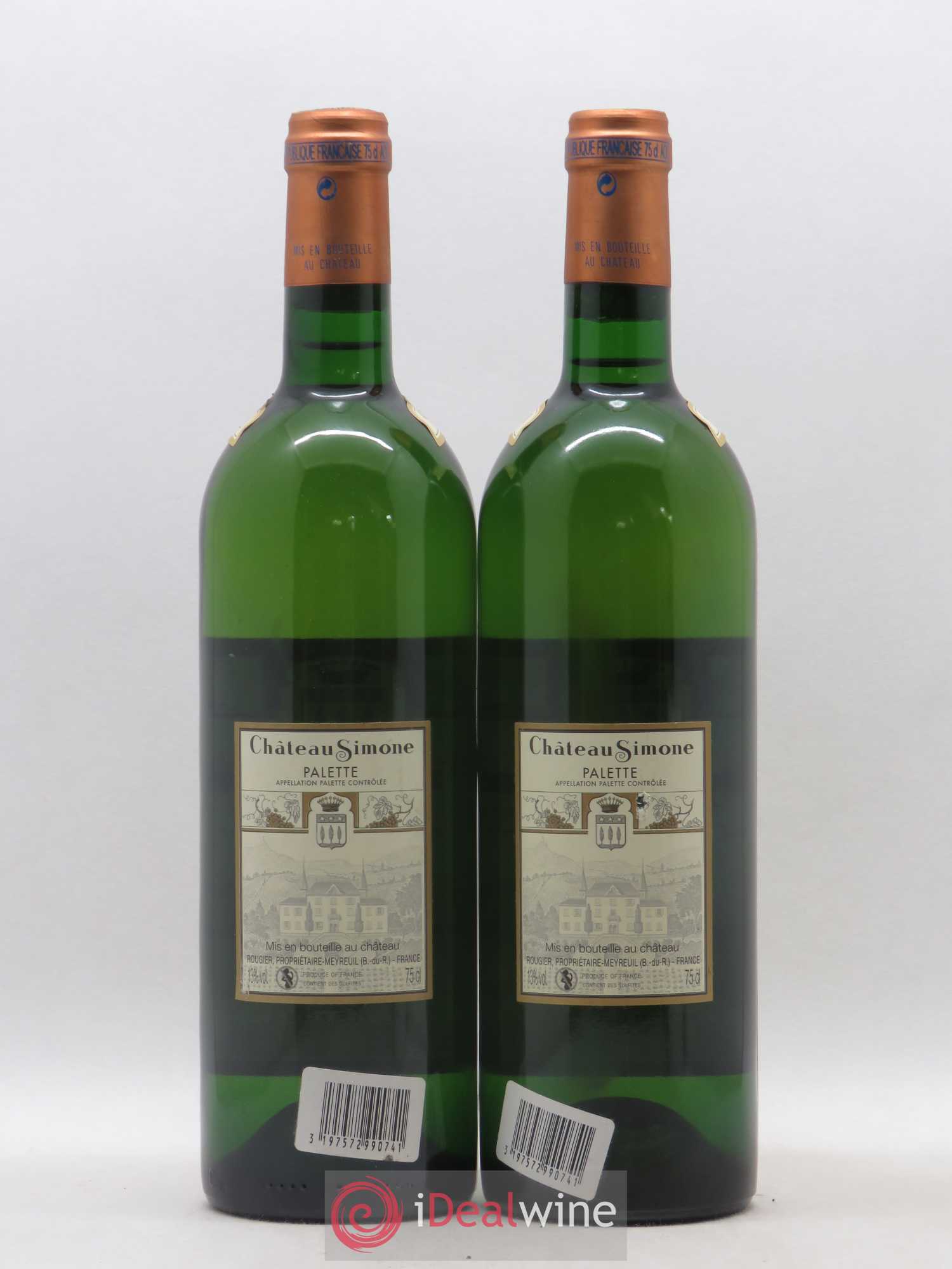 Palette Château Simone Famille Rougier 2005 - Lot de 2 bouteilles - 1