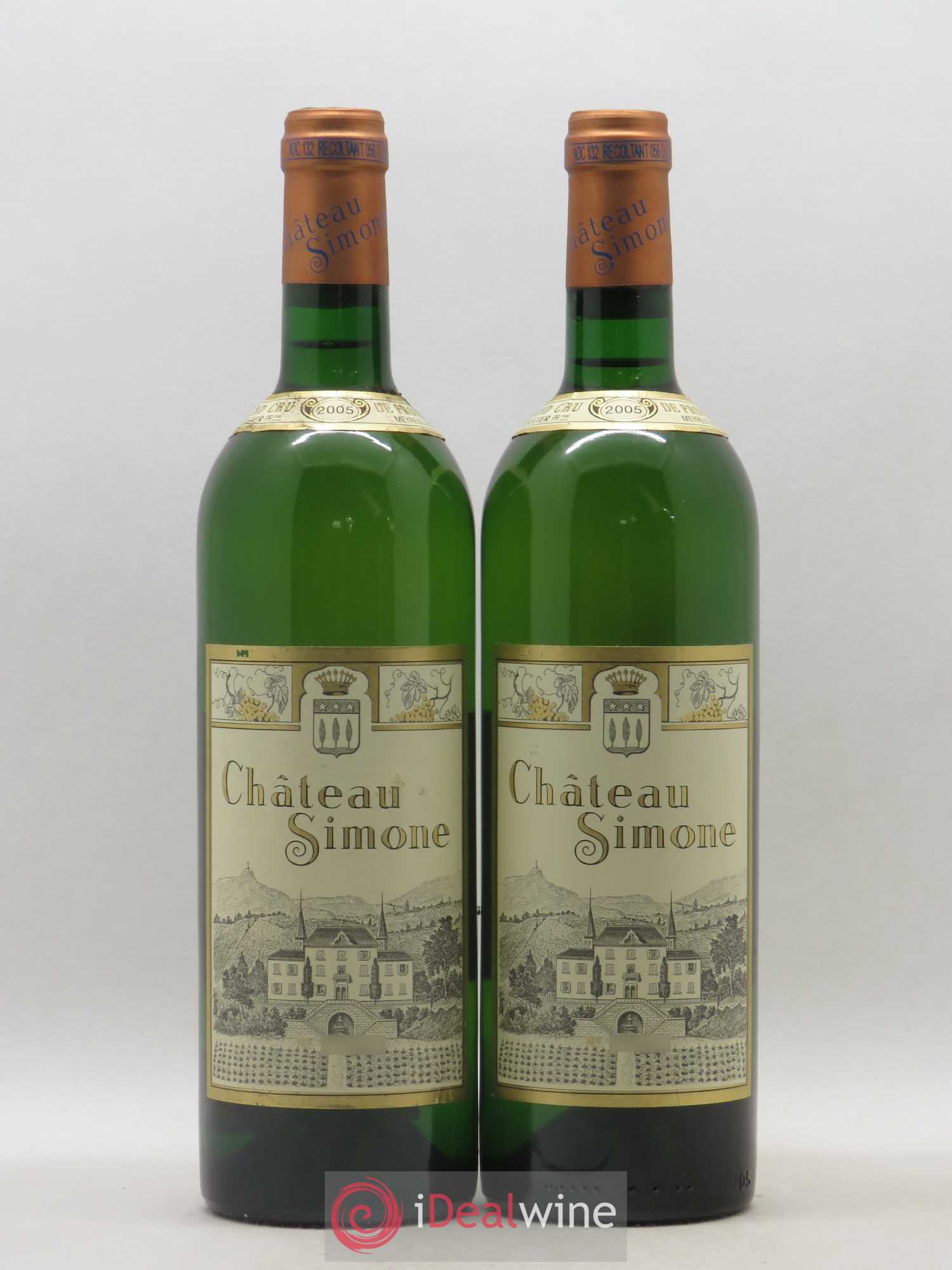 Palette Château Simone Famille Rougier 2005 - Lot de 2 bouteilles - 0