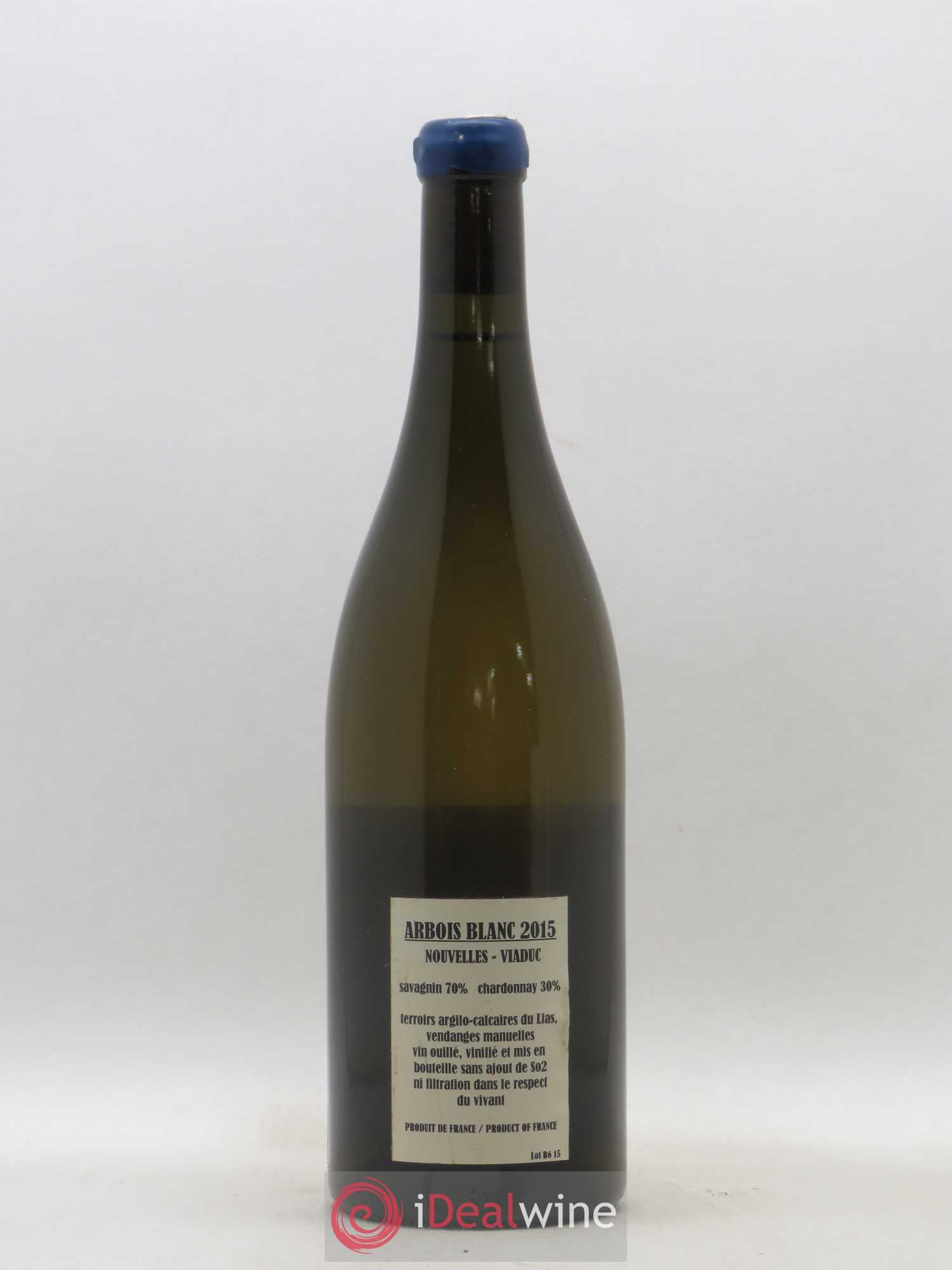 Arbois Savagnin Chardonnay Nouvelles-Viaduc Adeline Houillon & Renaud Bruyère 2015 - Lot de 1 bouteille - 1