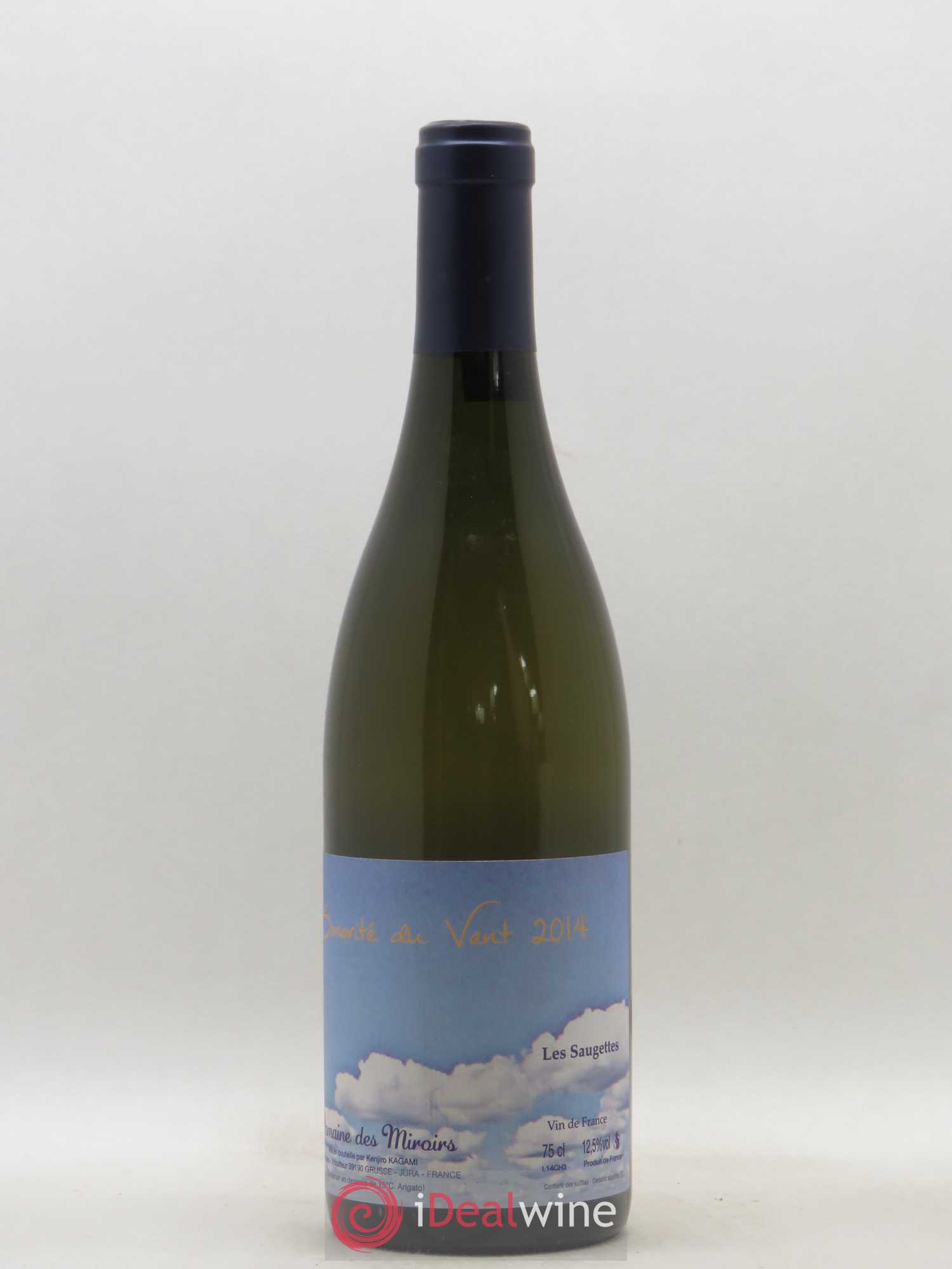 Vin de France Sonorité du vent Les saugettes Kenjiro Kagami - Domaine des Miroirs 2014 - Lot de 1 bouteille - 0