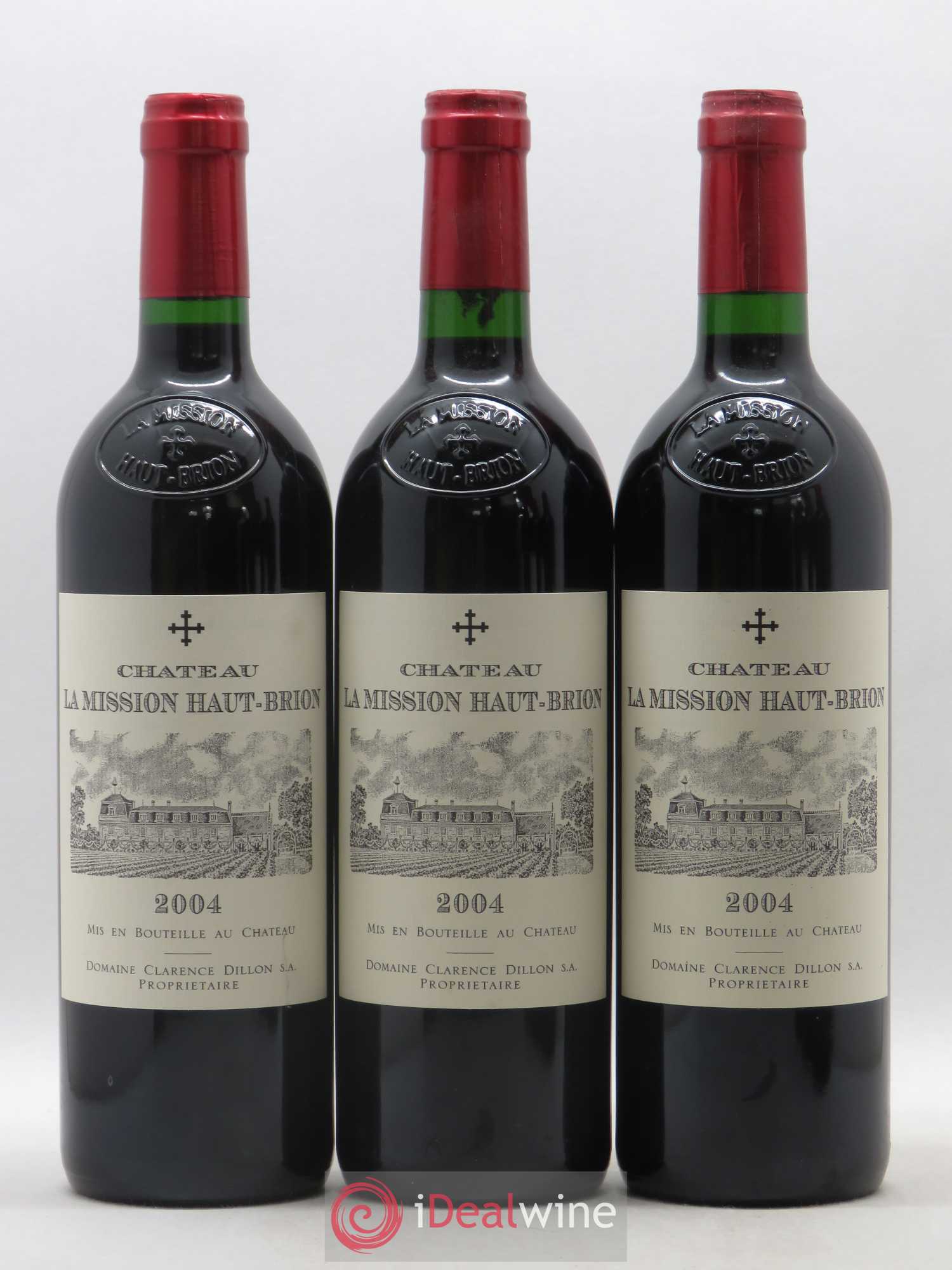 Château la Mission Haut-Brion Cru Classé de Graves 2004 - Lot de 6 bouteilles - 1