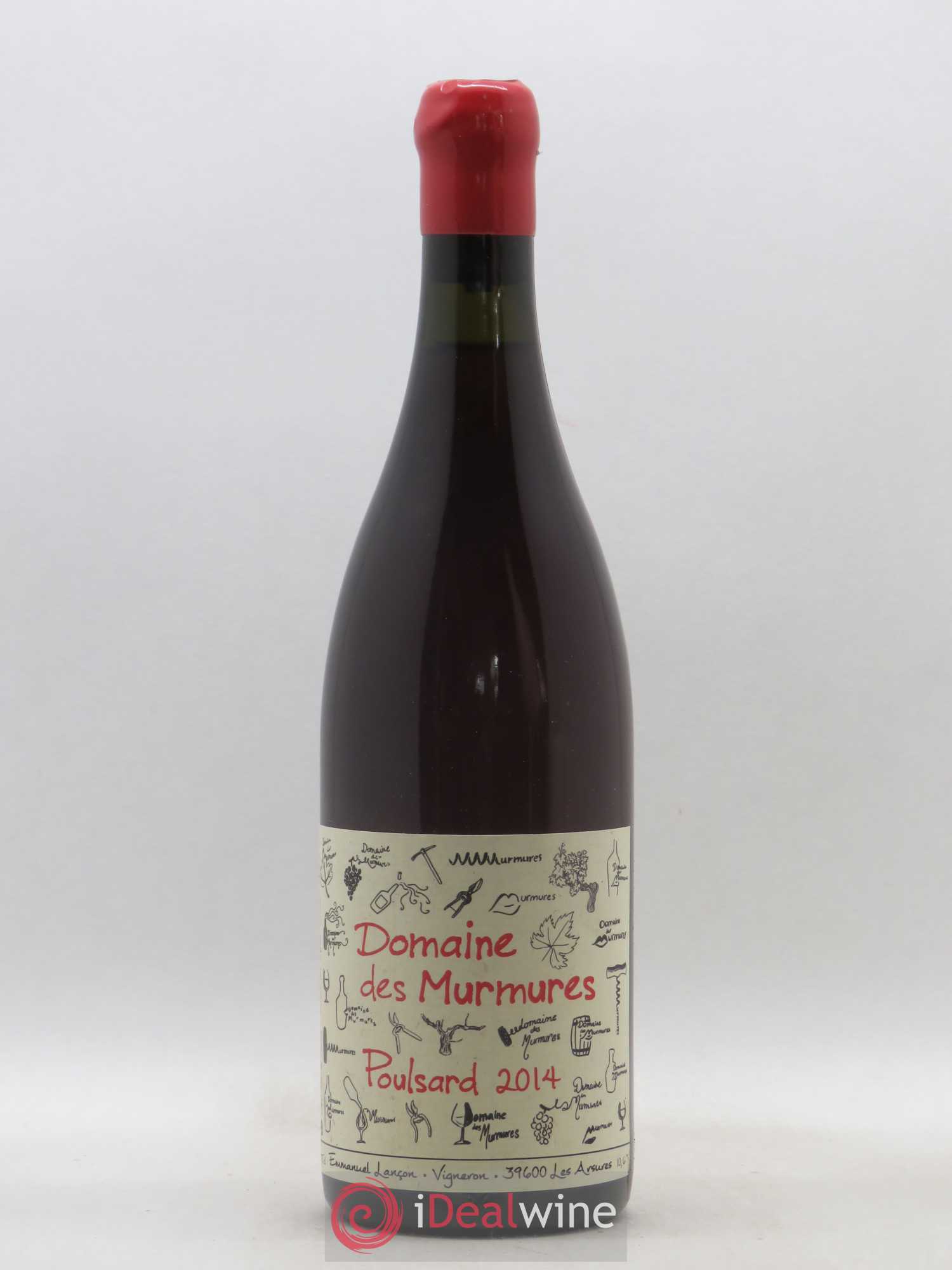 Vin de France Poulsard Murmures (Domaine des) - Emmanuel Lançon 2014 - Lot de 1 bouteille - 0
