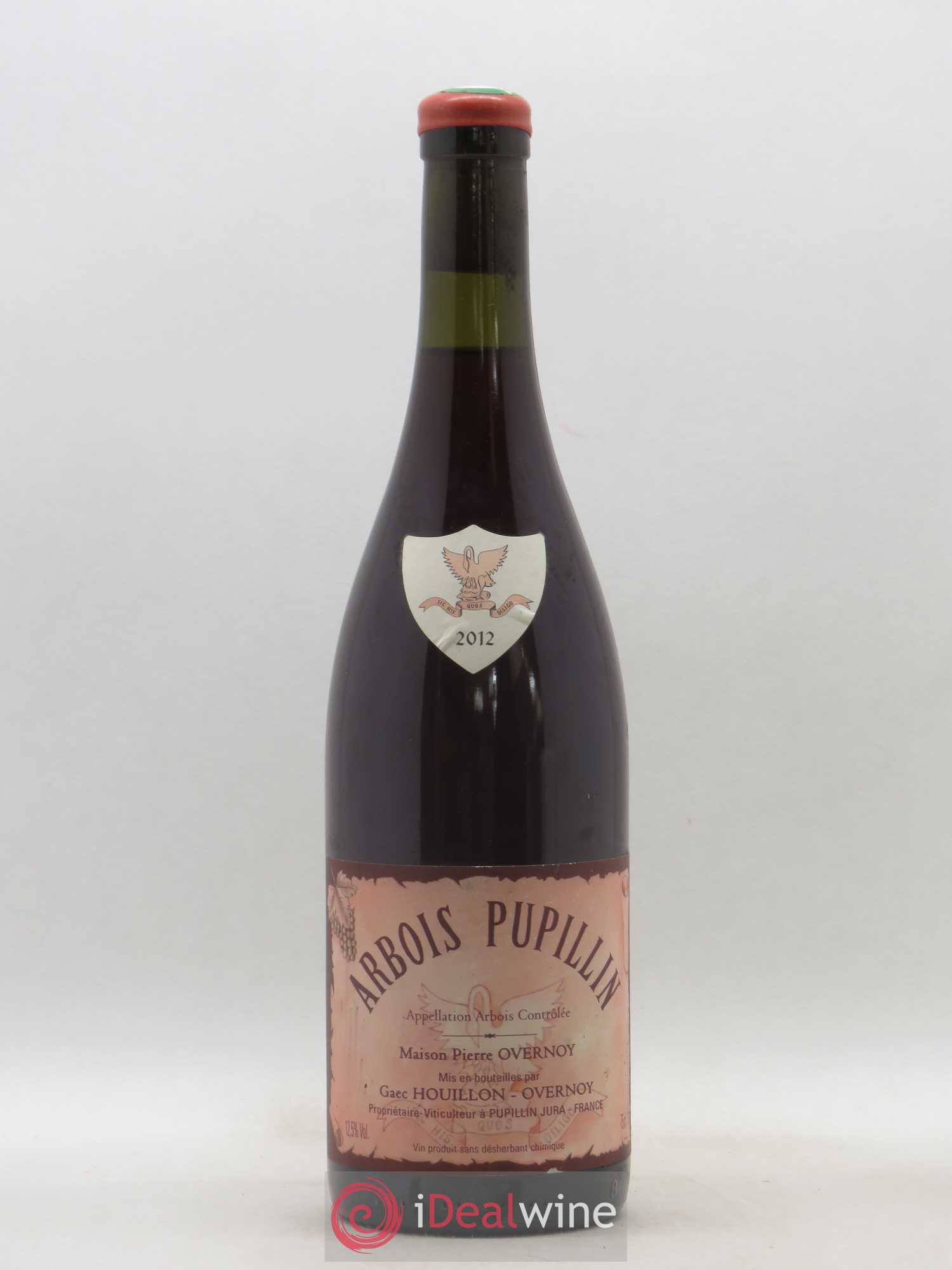 Arbois-Pupillin Poulsard (cire rouge) Overnoy-Houillon (Domaine) 2012 - Lot de 1 bouteille - 0