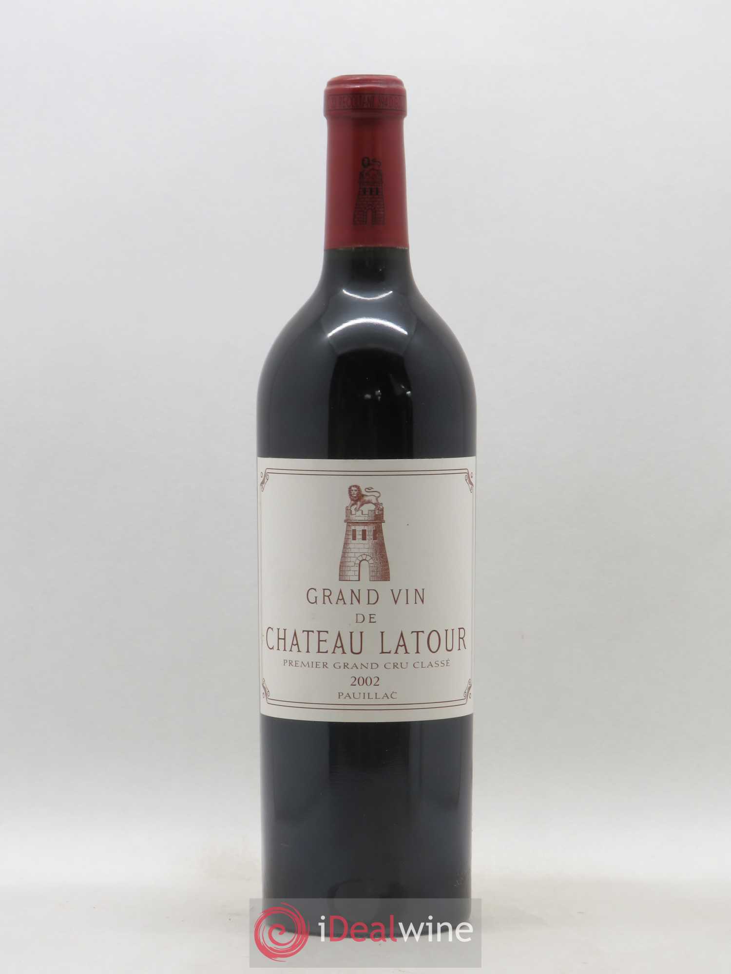 Château Latour 1er Grand Cru Classé 2002 - Lot de 1 bouteille - 0