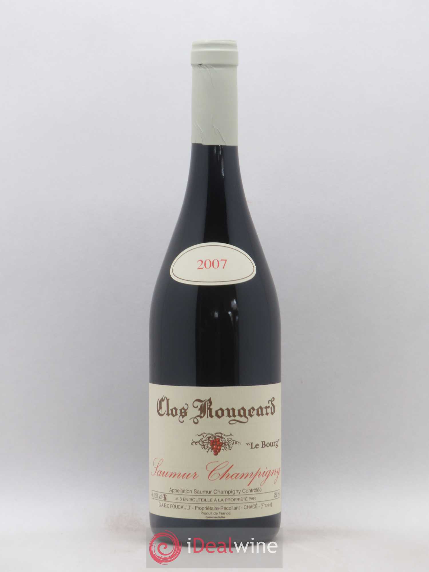 Saumur-Champigny Le Bourg Clos Rougeard 2007 - Lot de 1 bouteille - 0