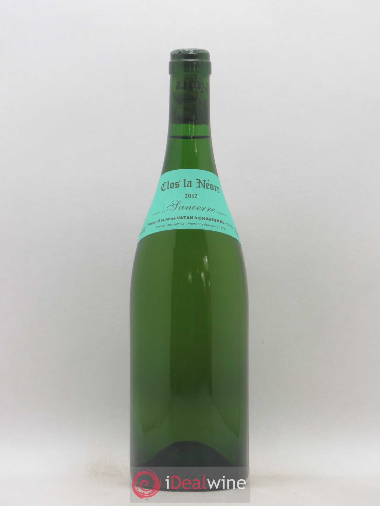 Sancerre Clos la Neore Edmond Vatan 2012 - Lot de 1 bouteille - 0