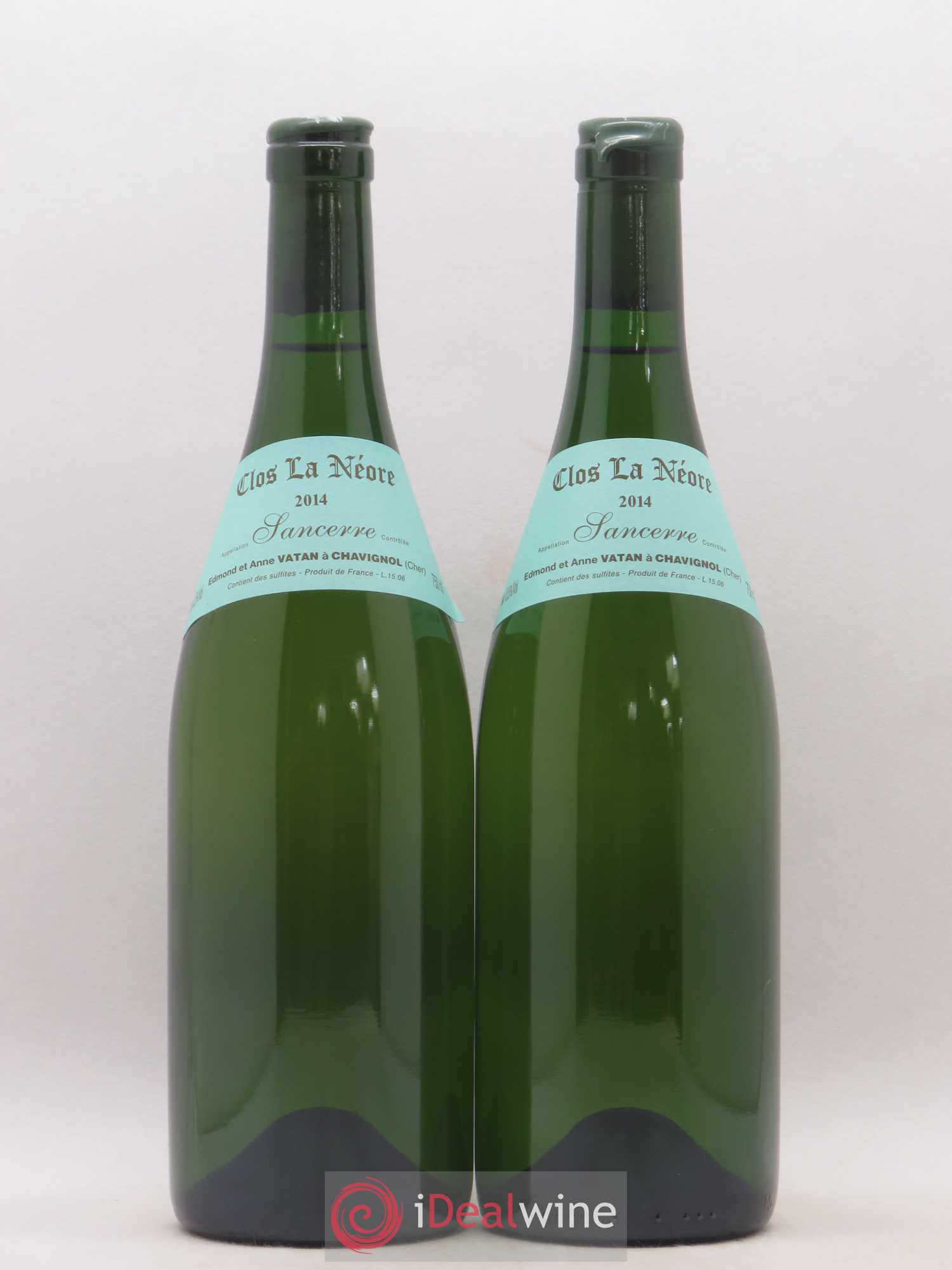 Sancerre Clos la Neore Edmond Vatan 2014 - Lot de 2 bouteilles - 0
