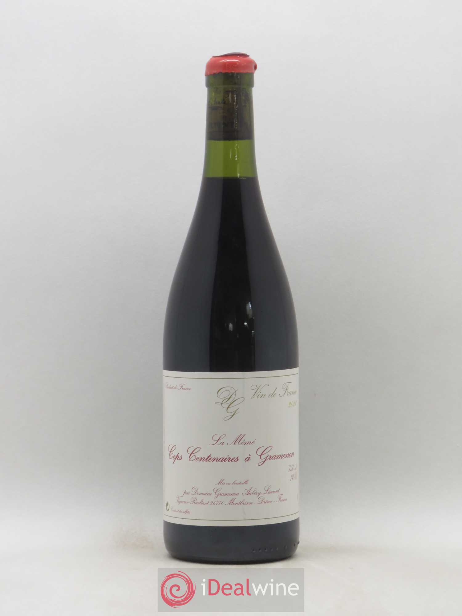 Vin de France La Mémé Ceps Centenaires Gramenon (Domaine) 2011 - Lot de 1 bouteille - 0