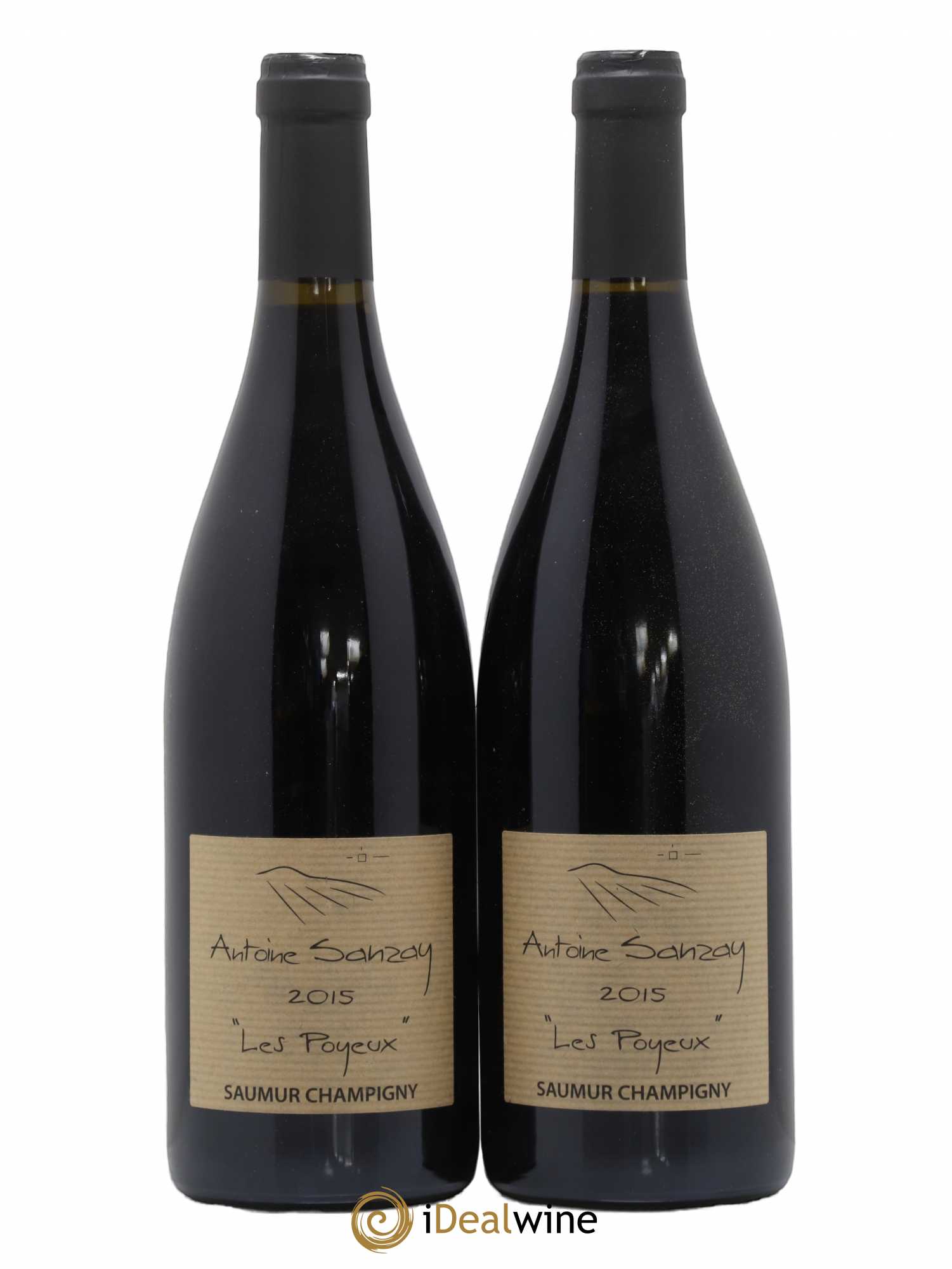Saumur-Champigny Les Poyeux Antoine Sanzay 2015 - Lot de 2 bouteilles - 0