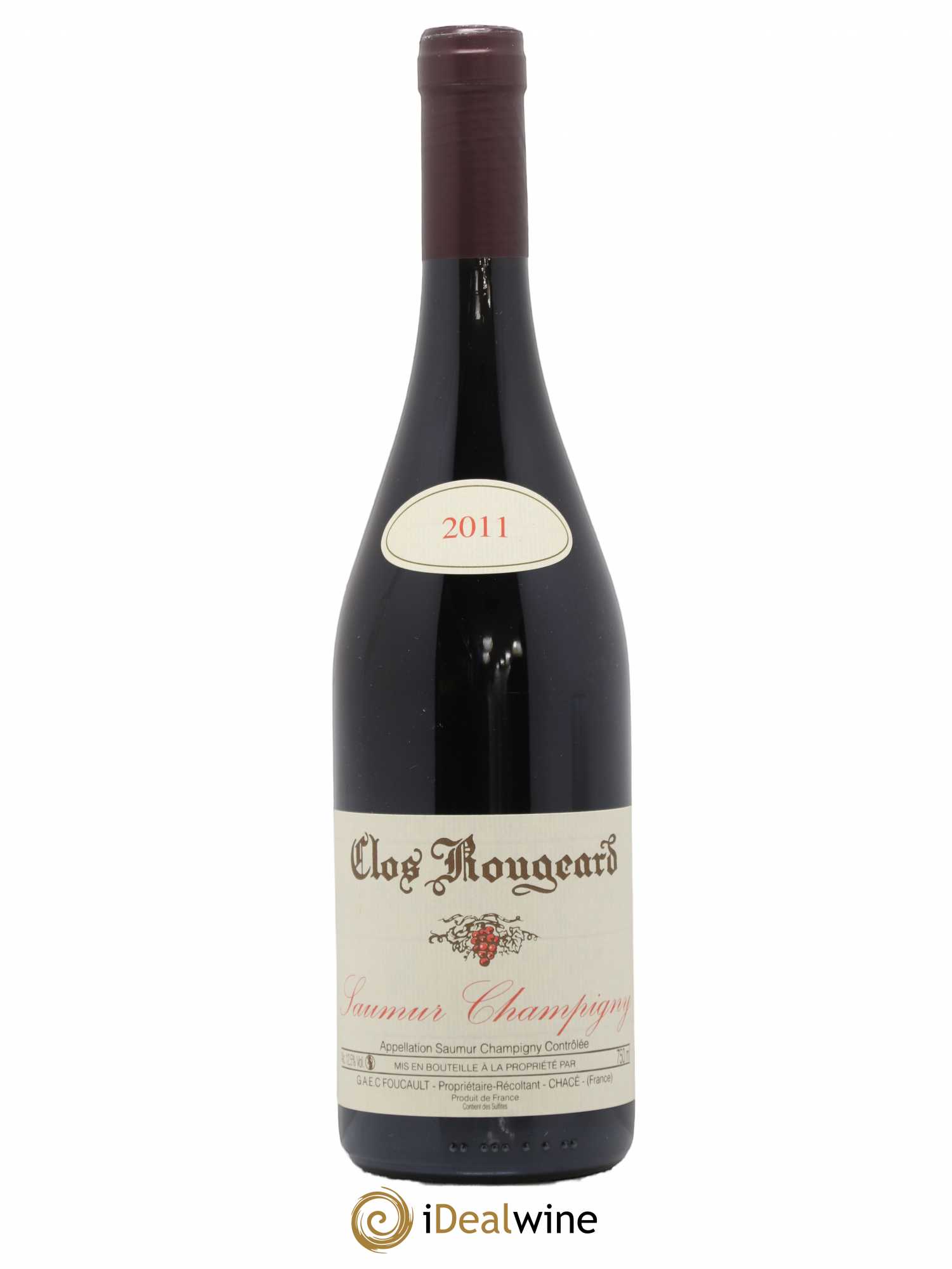 Saumur-Champigny Clos Rougeard 2011 - Lot de 1 bouteille - 0