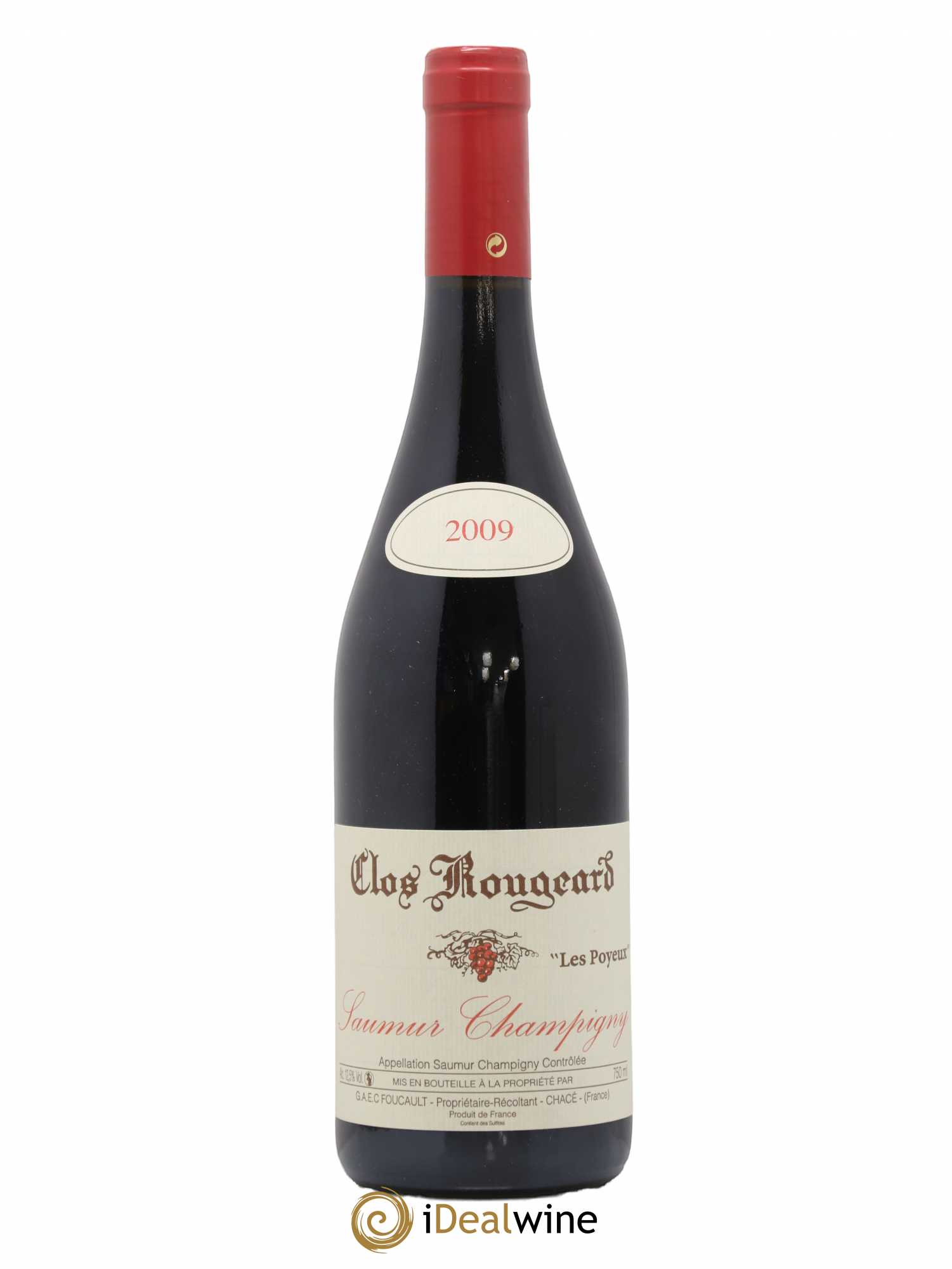 Saumur-Champigny Les Poyeux Clos Rougeard 2009 - Lot de 1 bouteille - 0