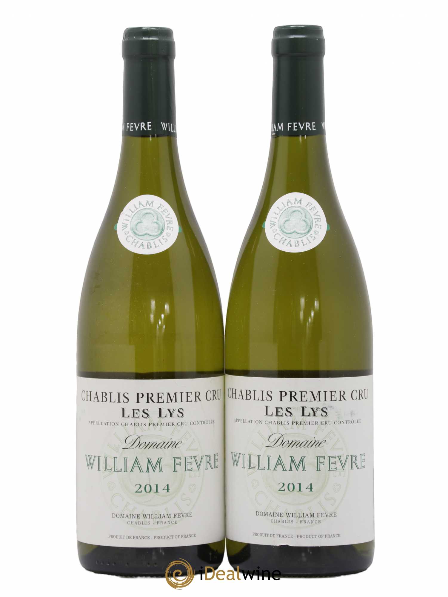 Chablis 1er Cru Les Lys William Fèvre 2014 - Lot de 2 bouteilles - 0