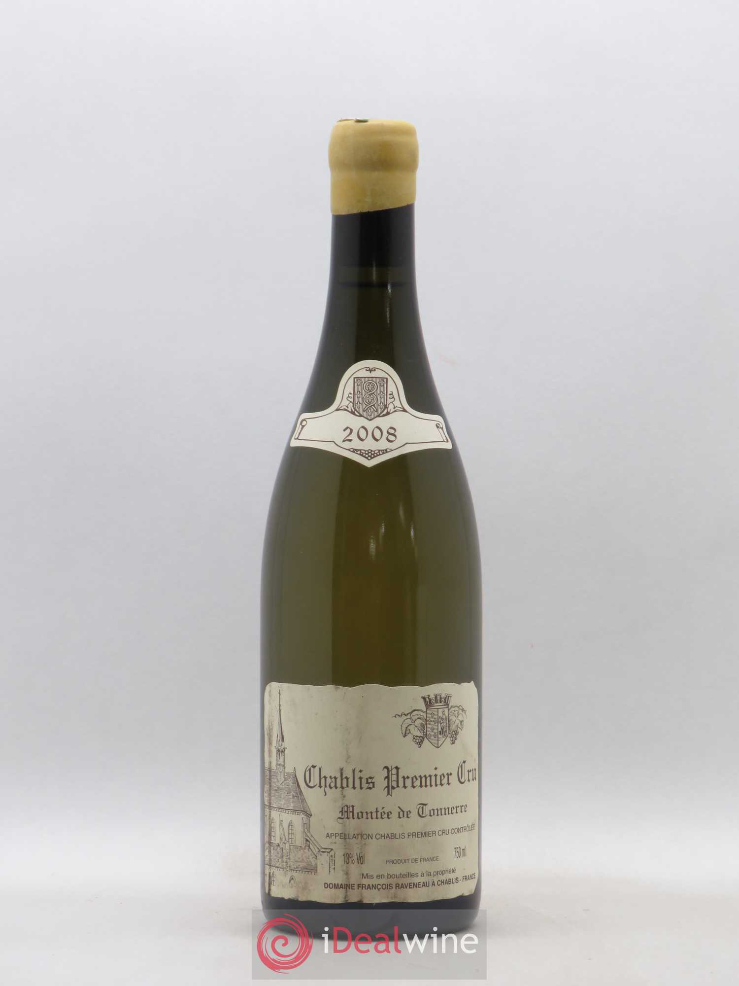 Chablis 1er Cru Montée de Tonnerre Raveneau (Domaine) 2008 - Posten von 1 Flasche - 0