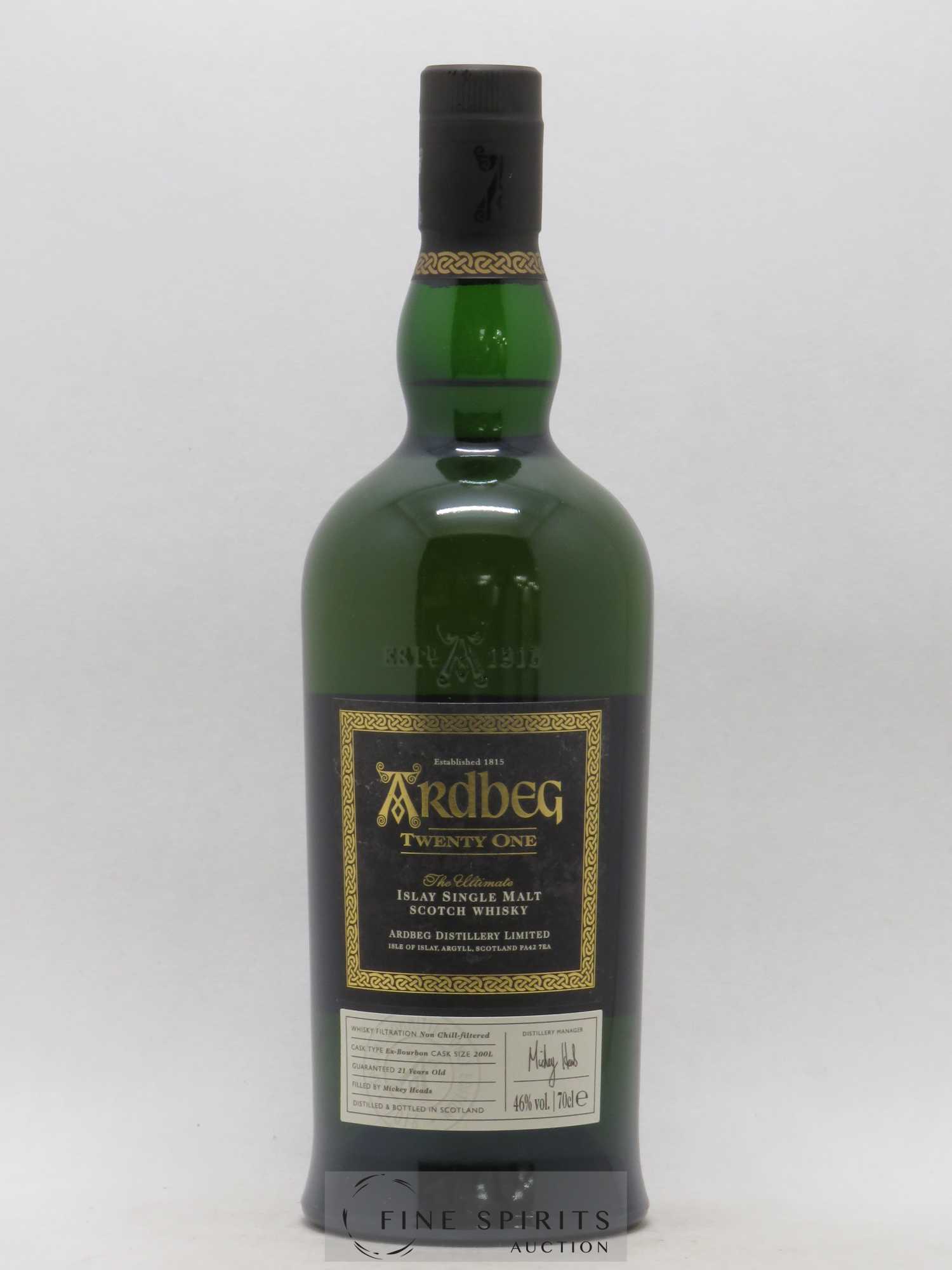 Ardbeg 21 years Of. Ex-Bourbon Cask Size 200L The Utimate - Lot de 1 bouteille - 1