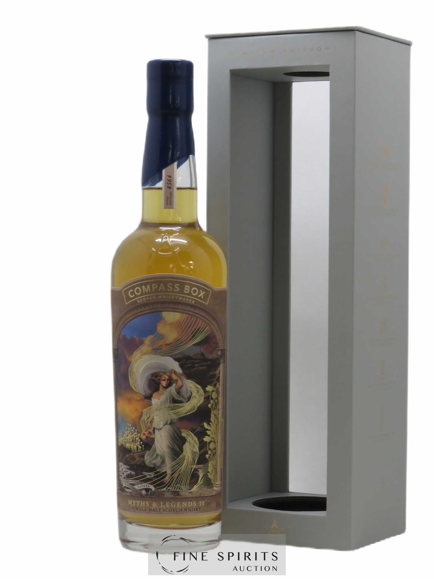 Myths & Legends II Compass Box One of 4564 - bottled 2019 Limited Edition - Lot de 1 bouteille - 0