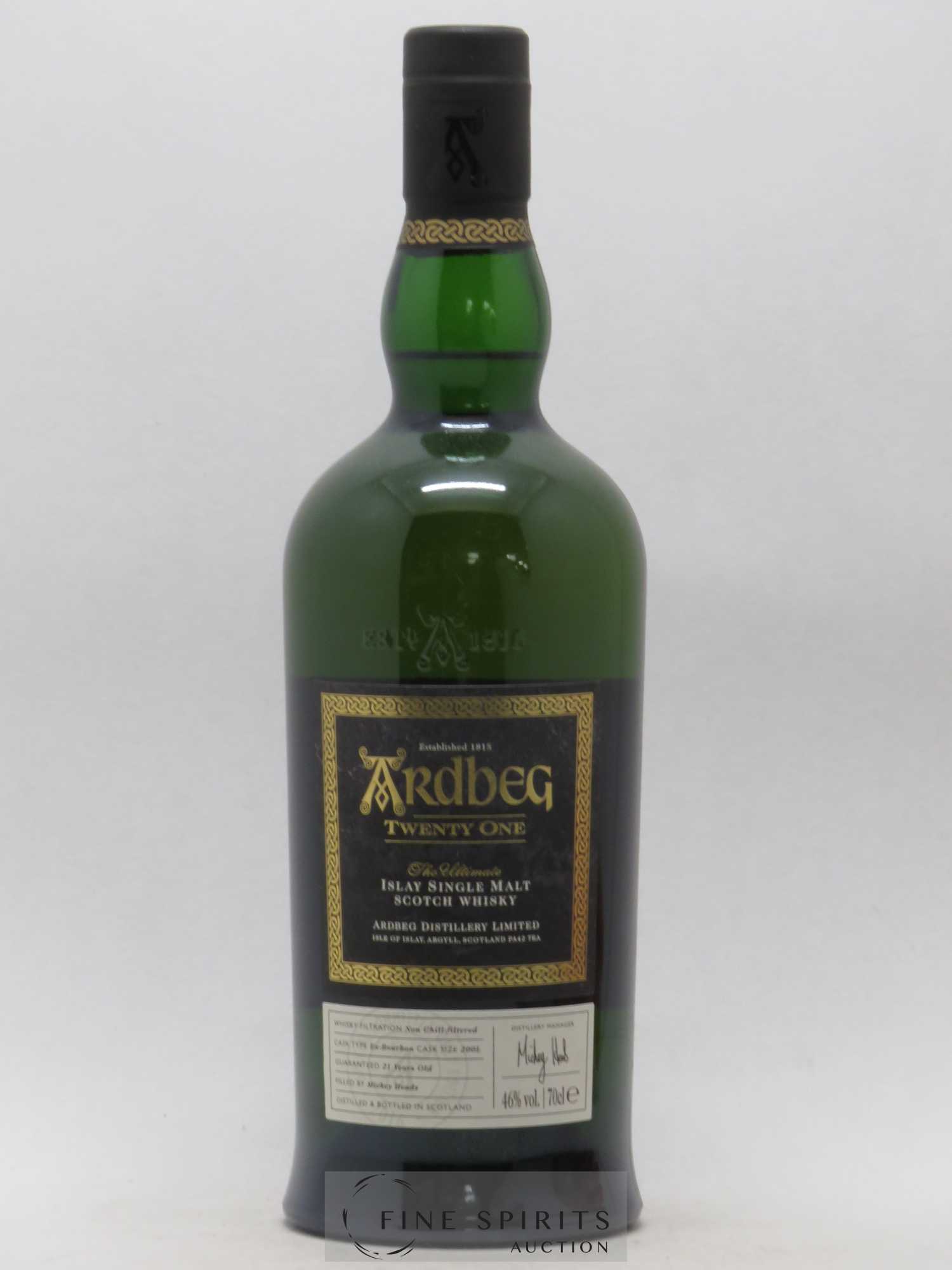 Ardbeg 21 years Of. Ex-Bourbon Cask Size 200L The Utimate - Lot de 1 bouteille - 1