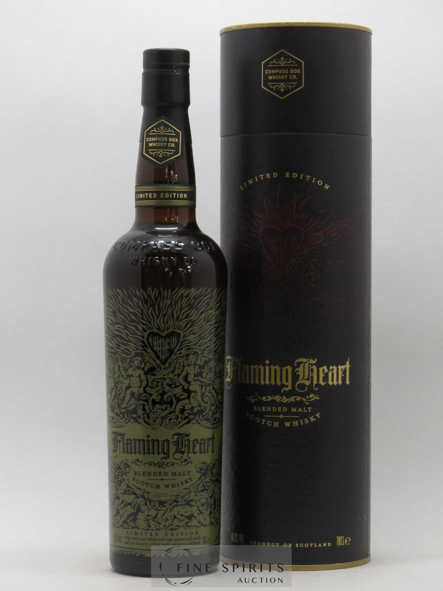 Flaming Heart Compass Box bottled 2015 Limited Edition of 12 060 bottles - Lot de 1 bouteille - 0