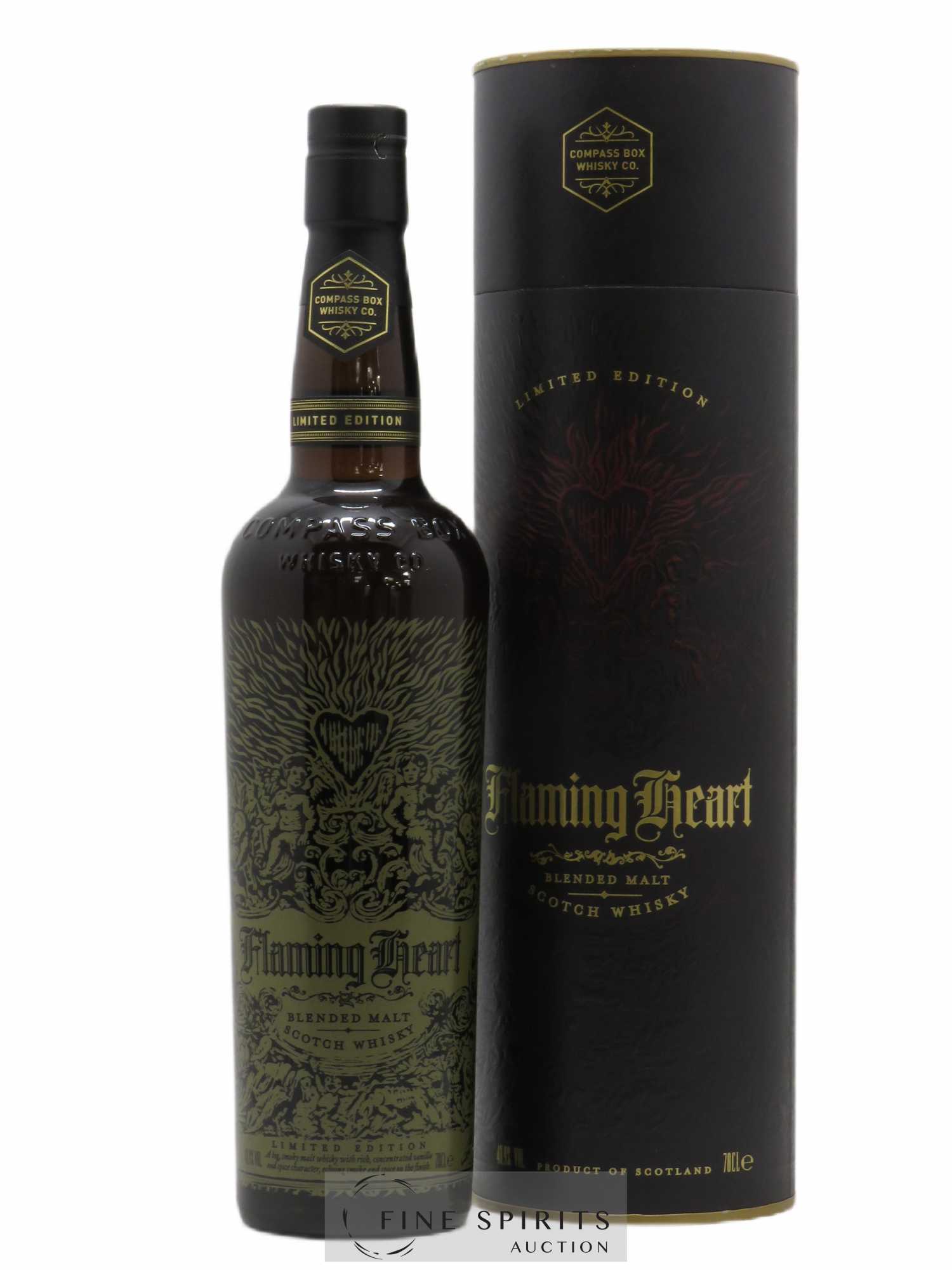 Flaming Heart Compass Box bottled 2015 Limited Edition of 12 060 bottles - Lot de 1 bouteille - 0