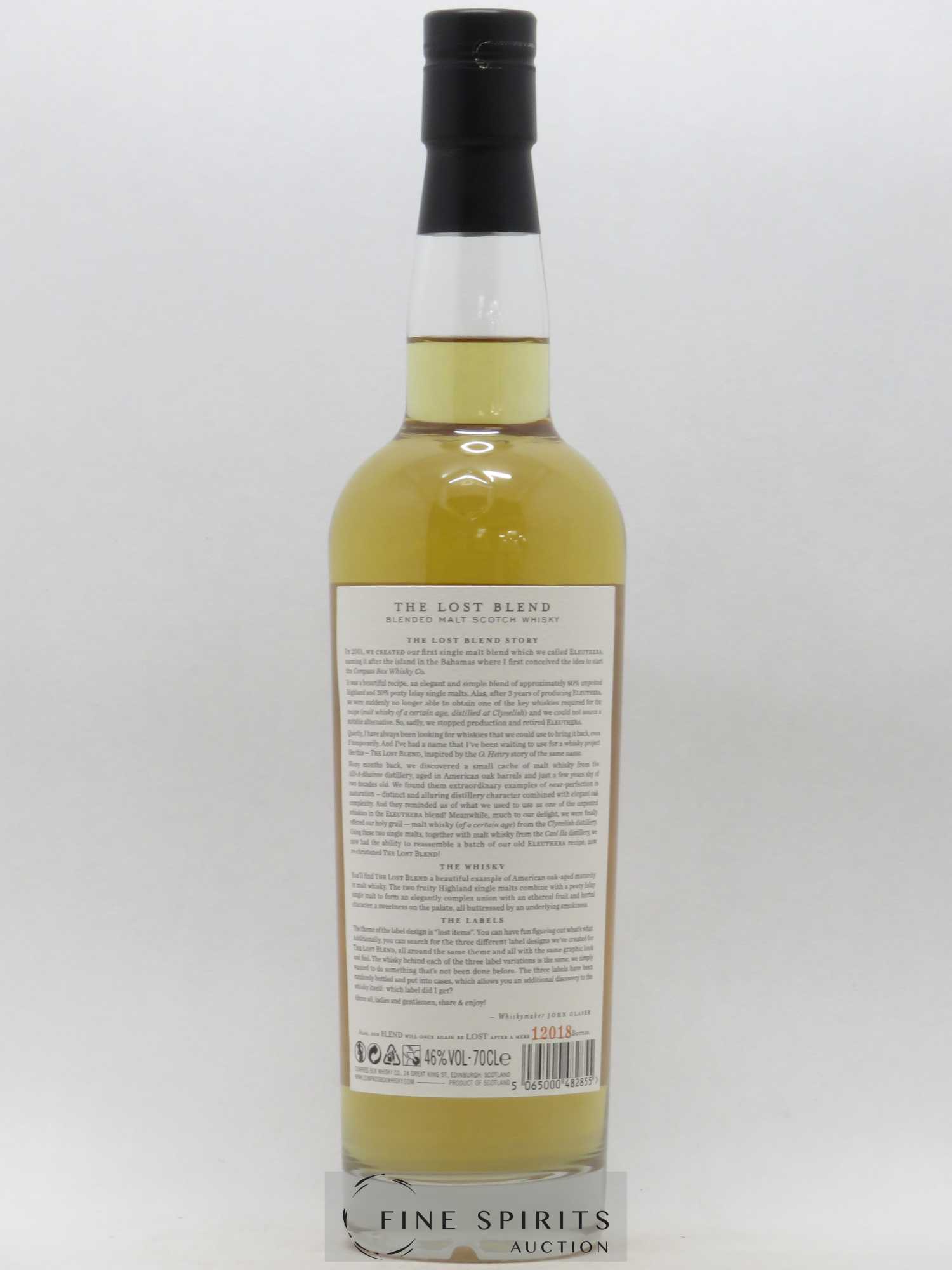 The Lost Blend Compass Box Limited Edition One of 12018 - Lot de 1 bouteille - 2