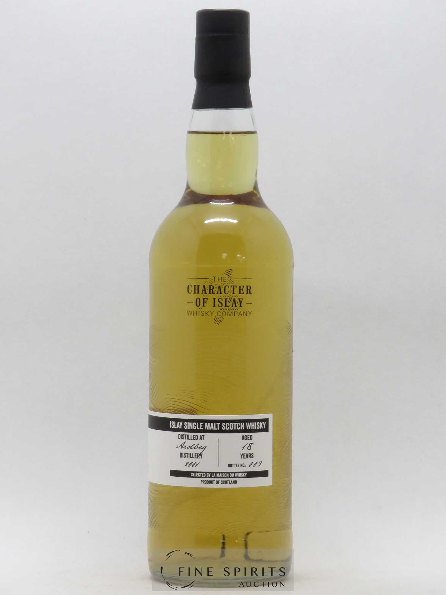 Ardbeg 18 years 2001 Of. The Story of the Wind & Wave LMDW The Character of Islay - Lot of 1 bottle - 1