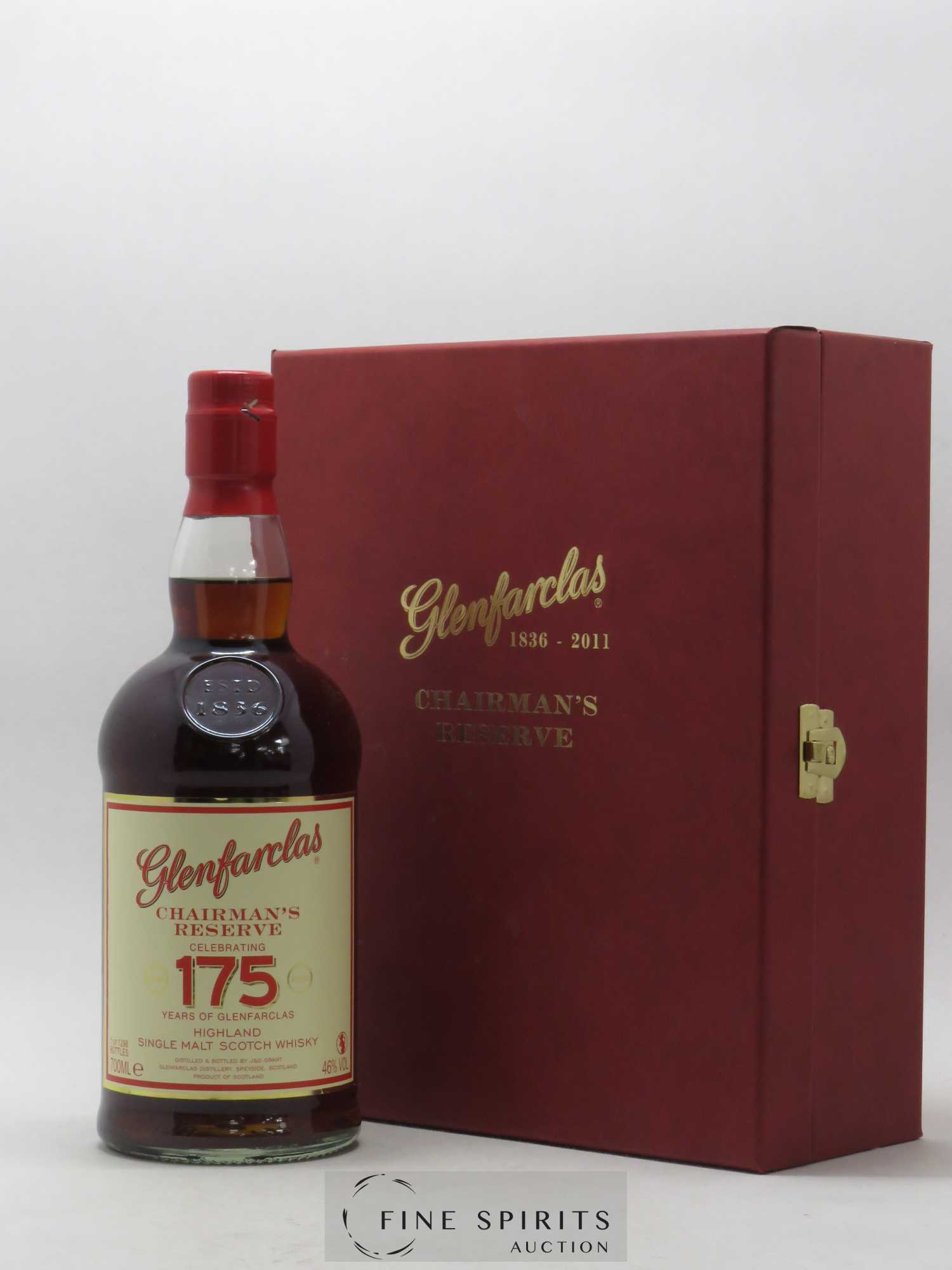 Glenfarclas Of. Chairman's Reserve One of 1296 bottles - bottled 2011 Celebrating 175 years of Glenfarclas - Posten von 1 Flasche - 0