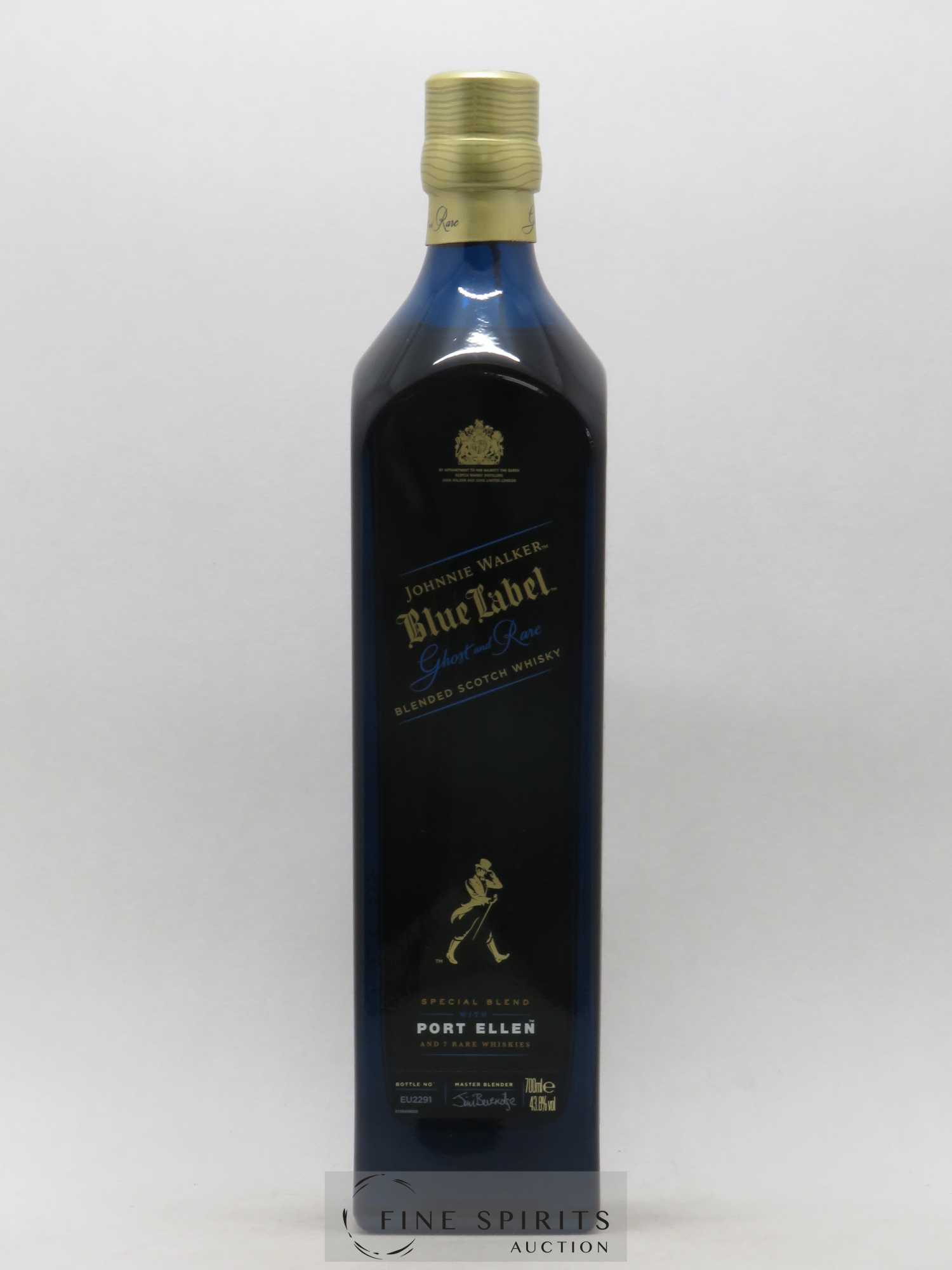 Johnnie Walker Of. Ghost and Rare Port Ellen and 7 Rare Whiskies Blue Label - Special Blend (70 cl.) - Lot de 1 bouteille - 1