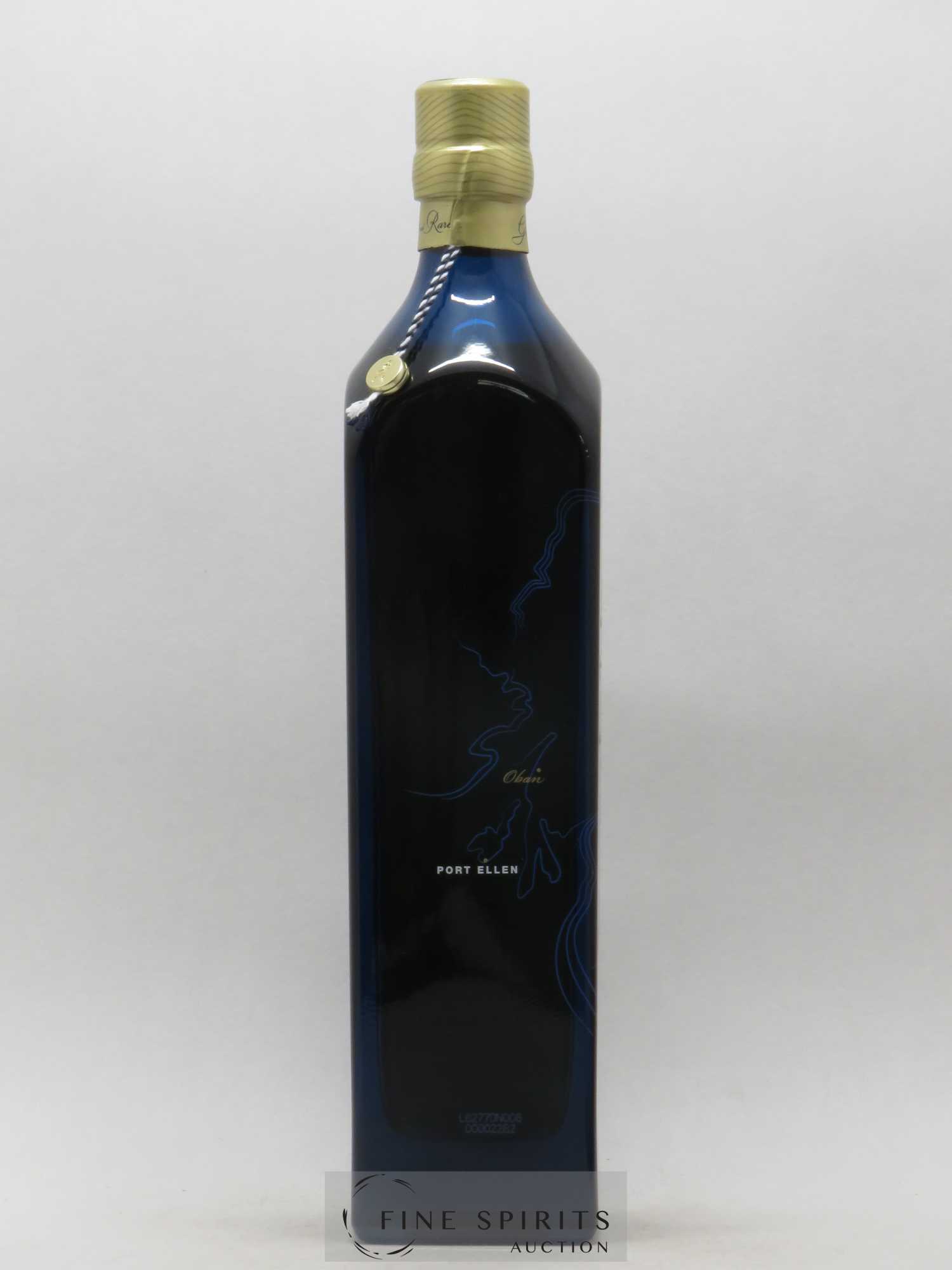 Johnnie Walker Of. Ghost and Rare Port Ellen and 7 Rare Whiskies Blue Label - Special Blend (70 cl.) - Lot de 1 bouteille - 3