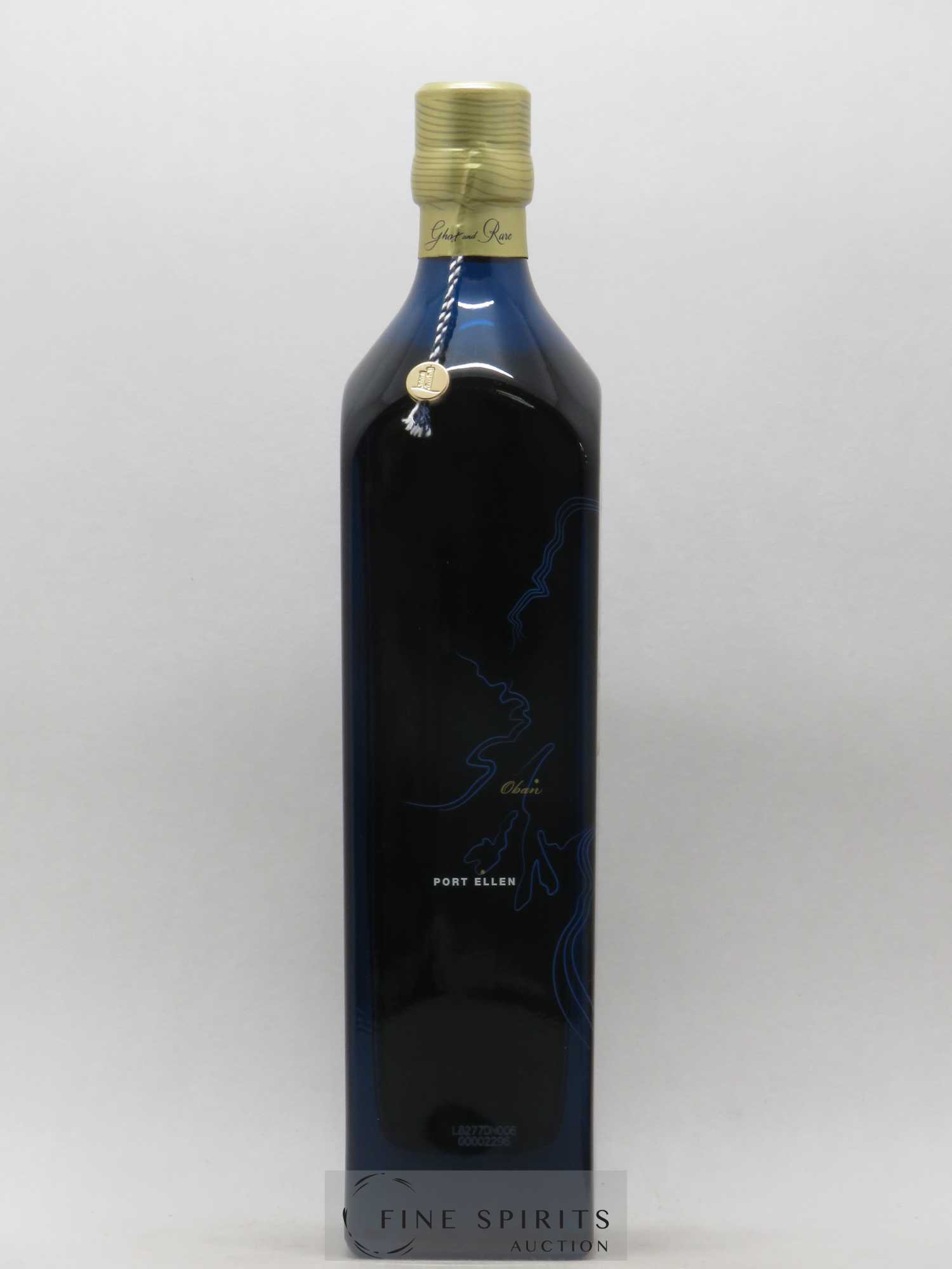 Johnnie Walker Of. Ghost and Rare Port Ellen and 7 Rare Whiskies Blue Label - Special Blend (70 cl.) - Lot de 1 bouteille - 3